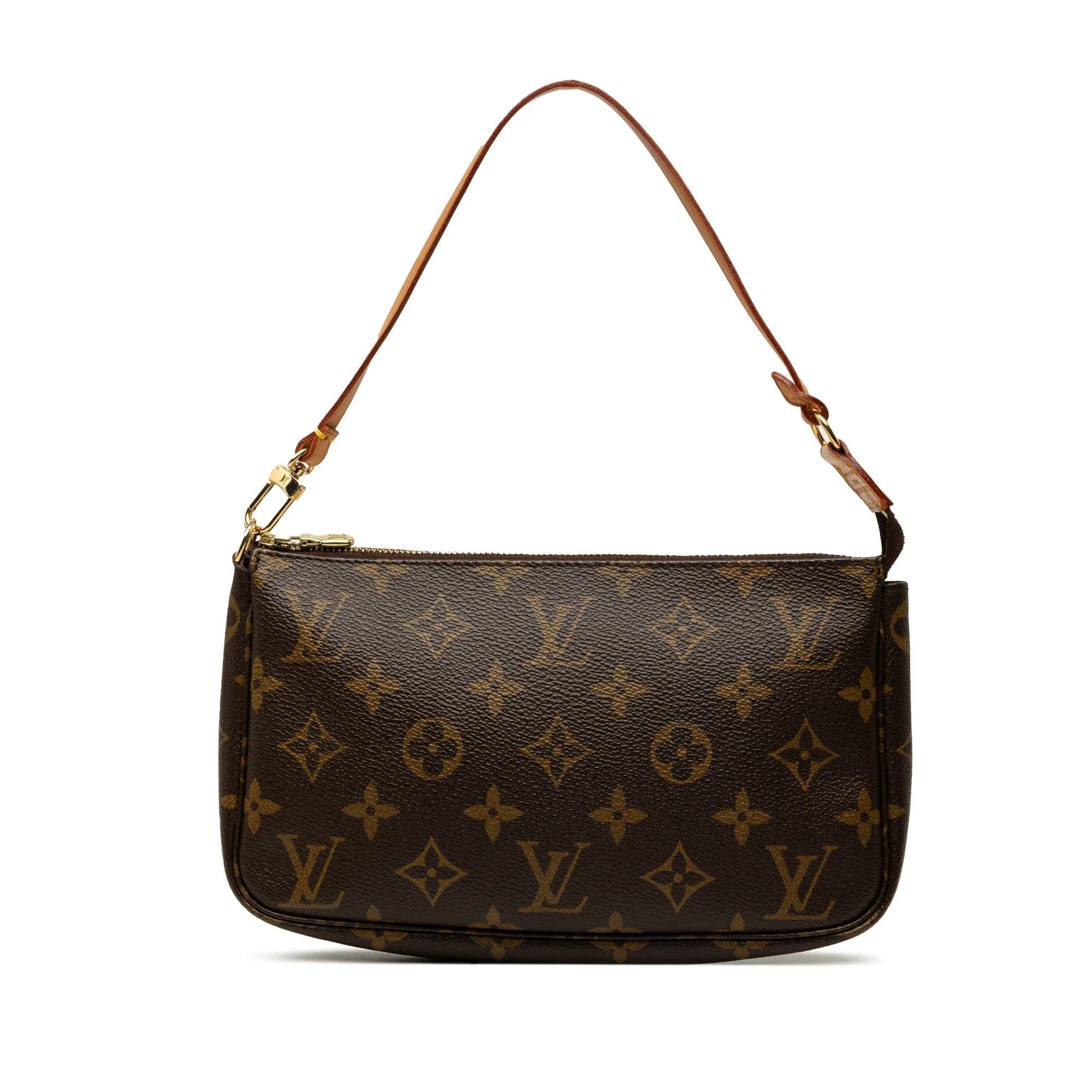Pochette Accessoire leather handbag
