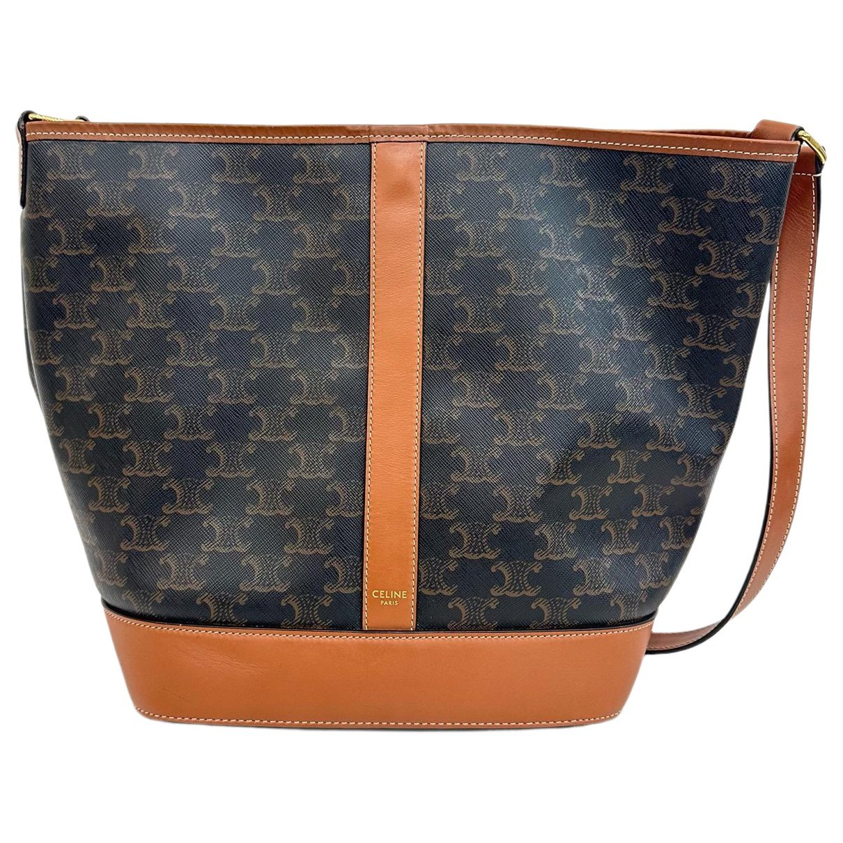 SAC SEAU leather handbag