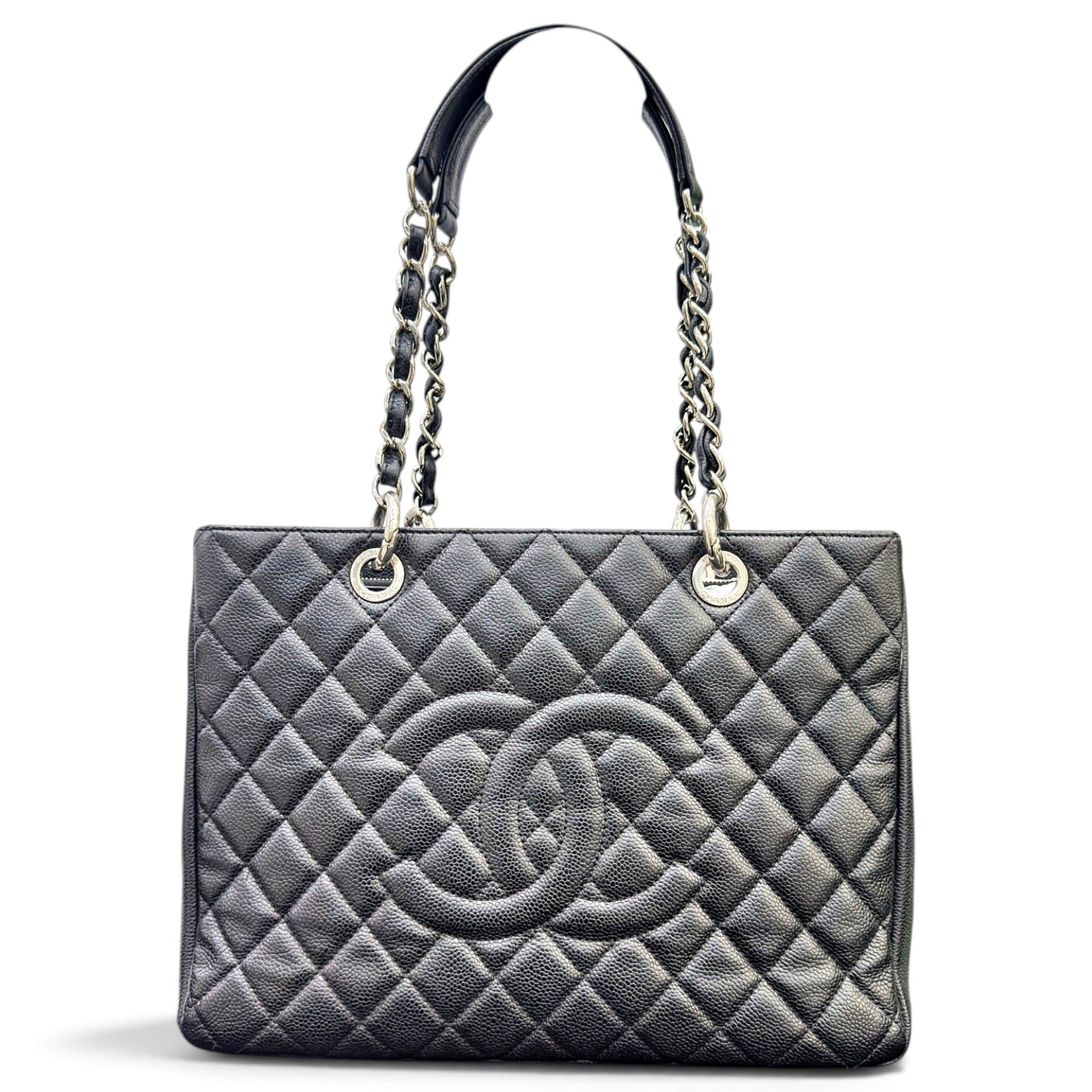 Grand shopping leather tote