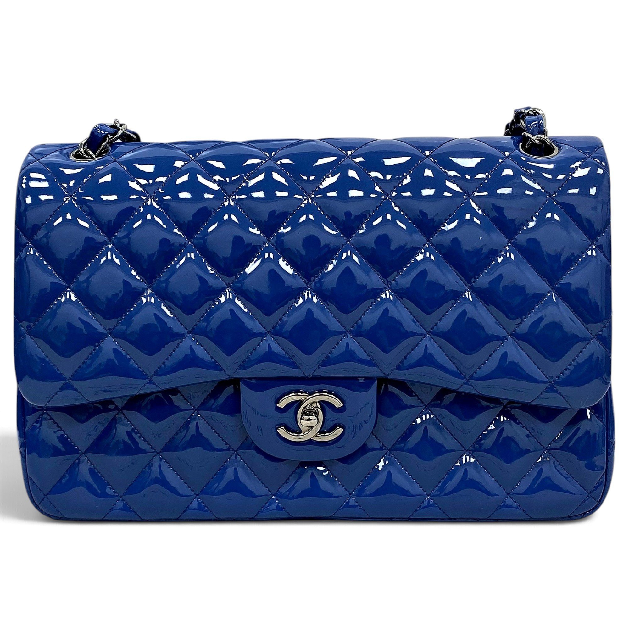 Timeless/Classique patent leather handbag