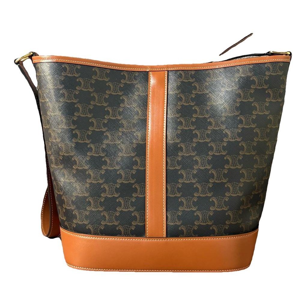 SAC SEAU leather handbag