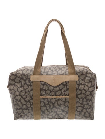 Embossed Leather Shoulder Bag
