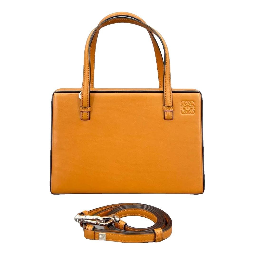 Postal leather handbag