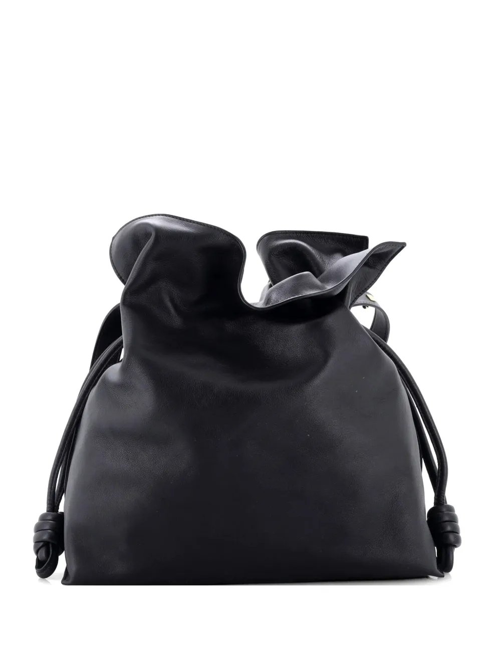 Flamenco Knot Bag Leather Large tote bag