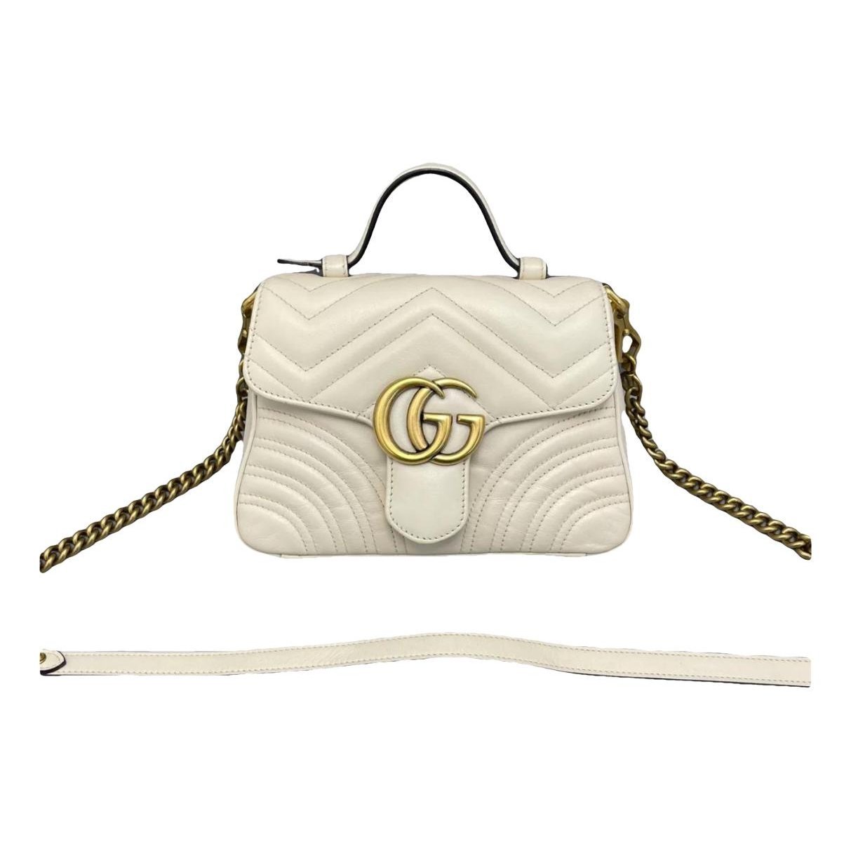GG Marmont Flap leather handbag