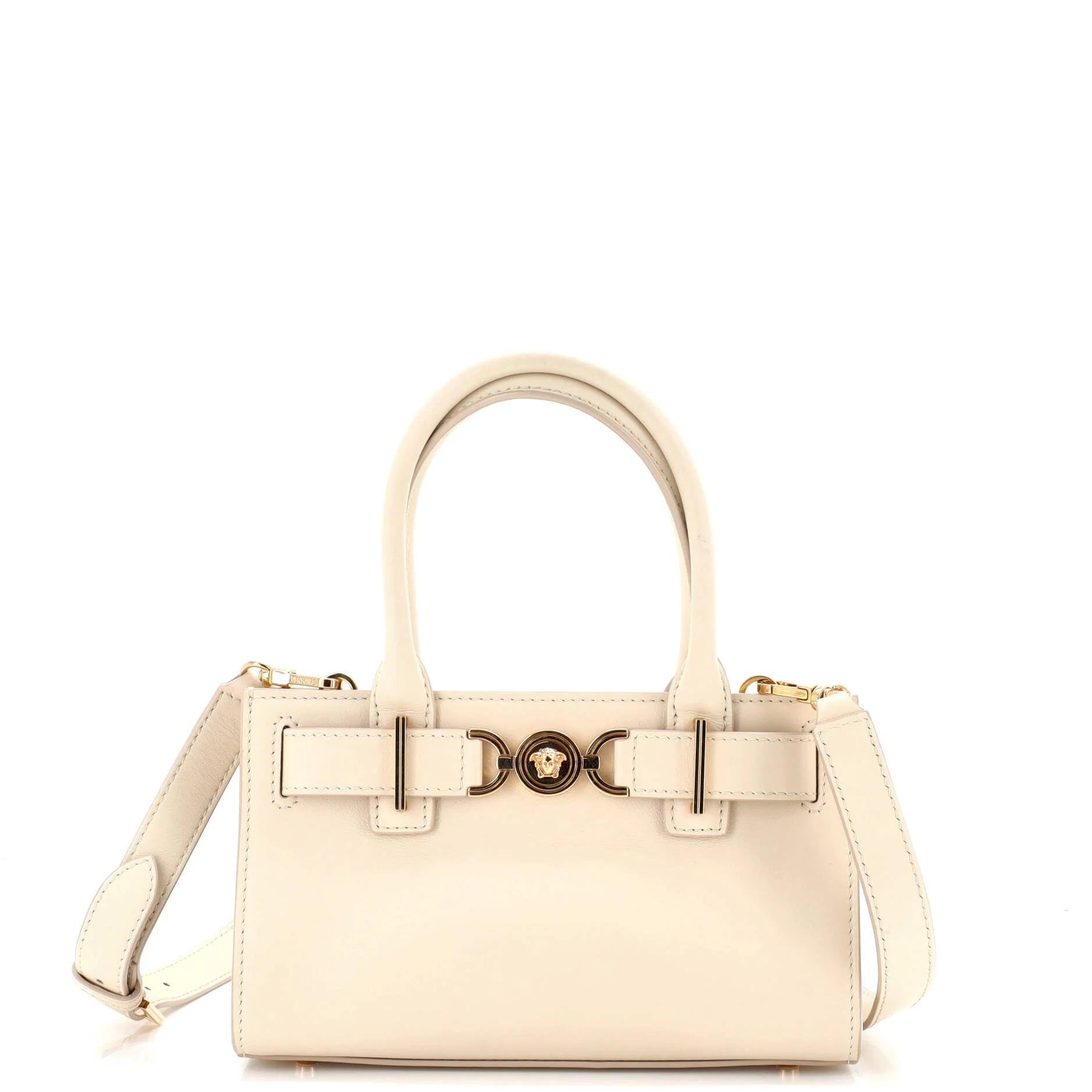 Leather tote