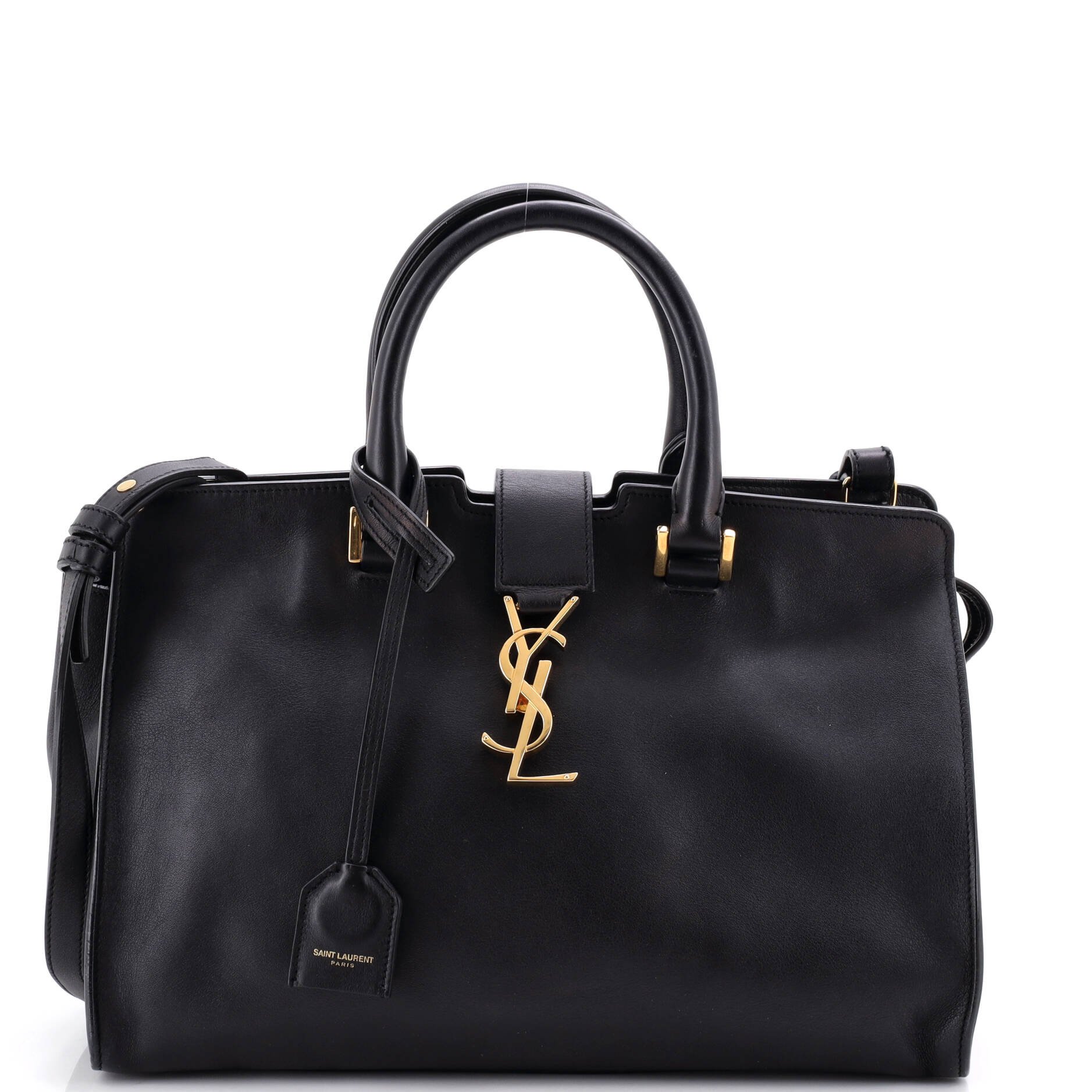 Monogram Cabas Leather Small