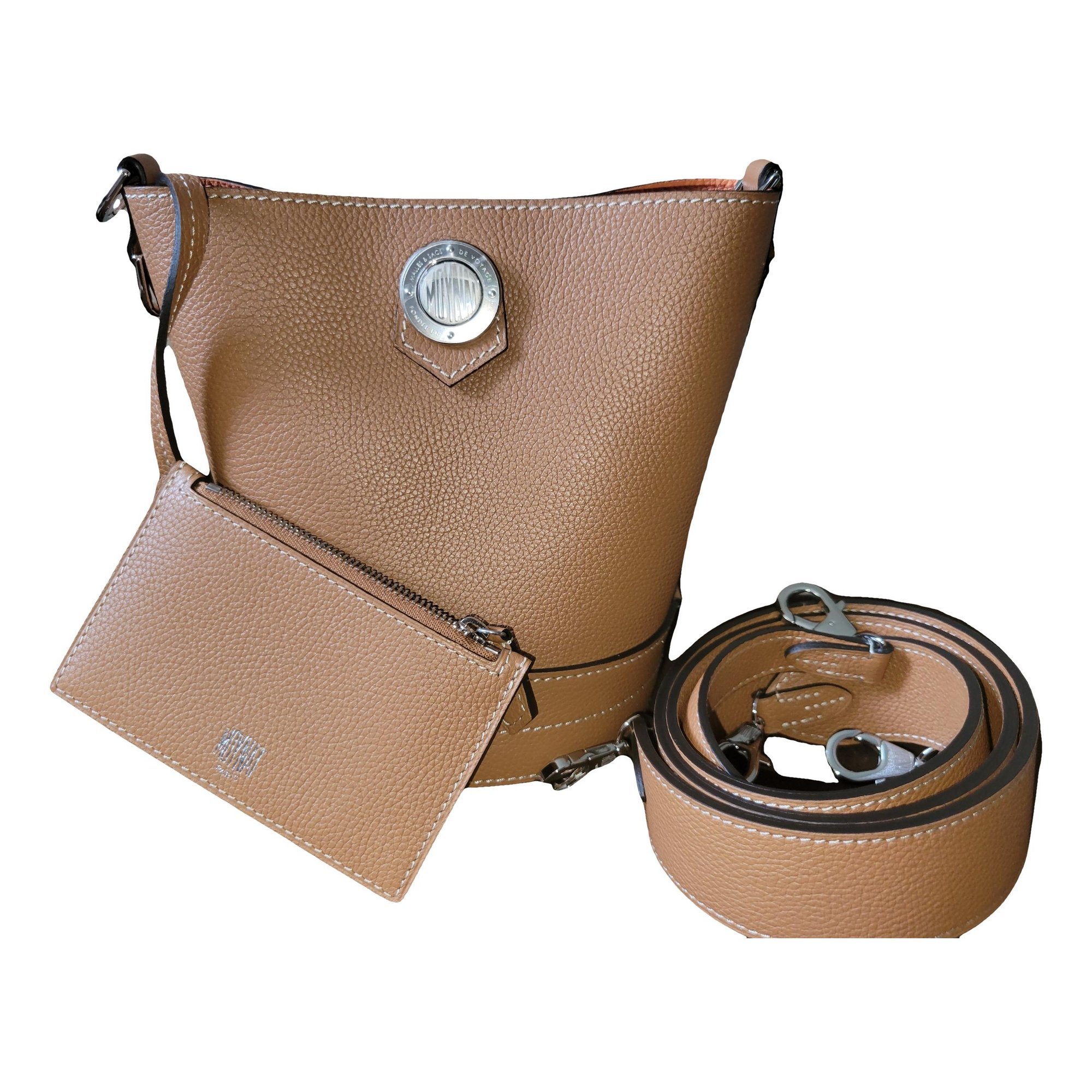 Leather crossbody bag