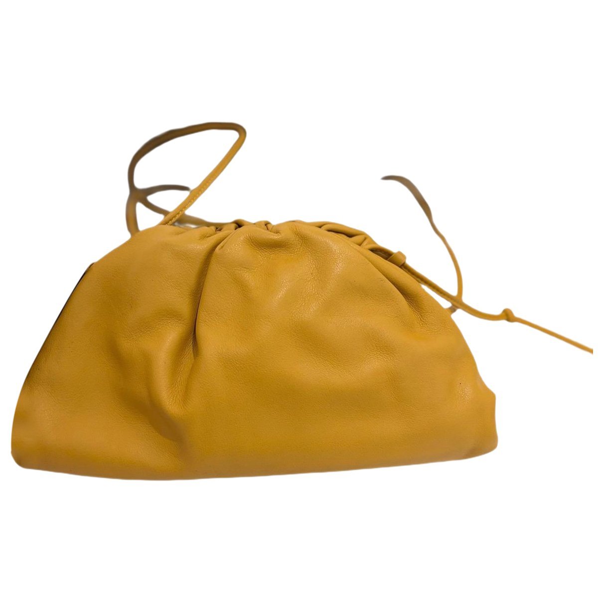 Pouch leather crossbody bag