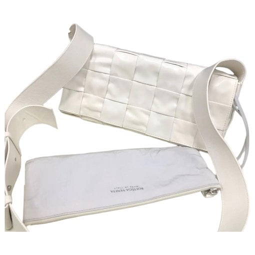 Cassette leather crossbody bag