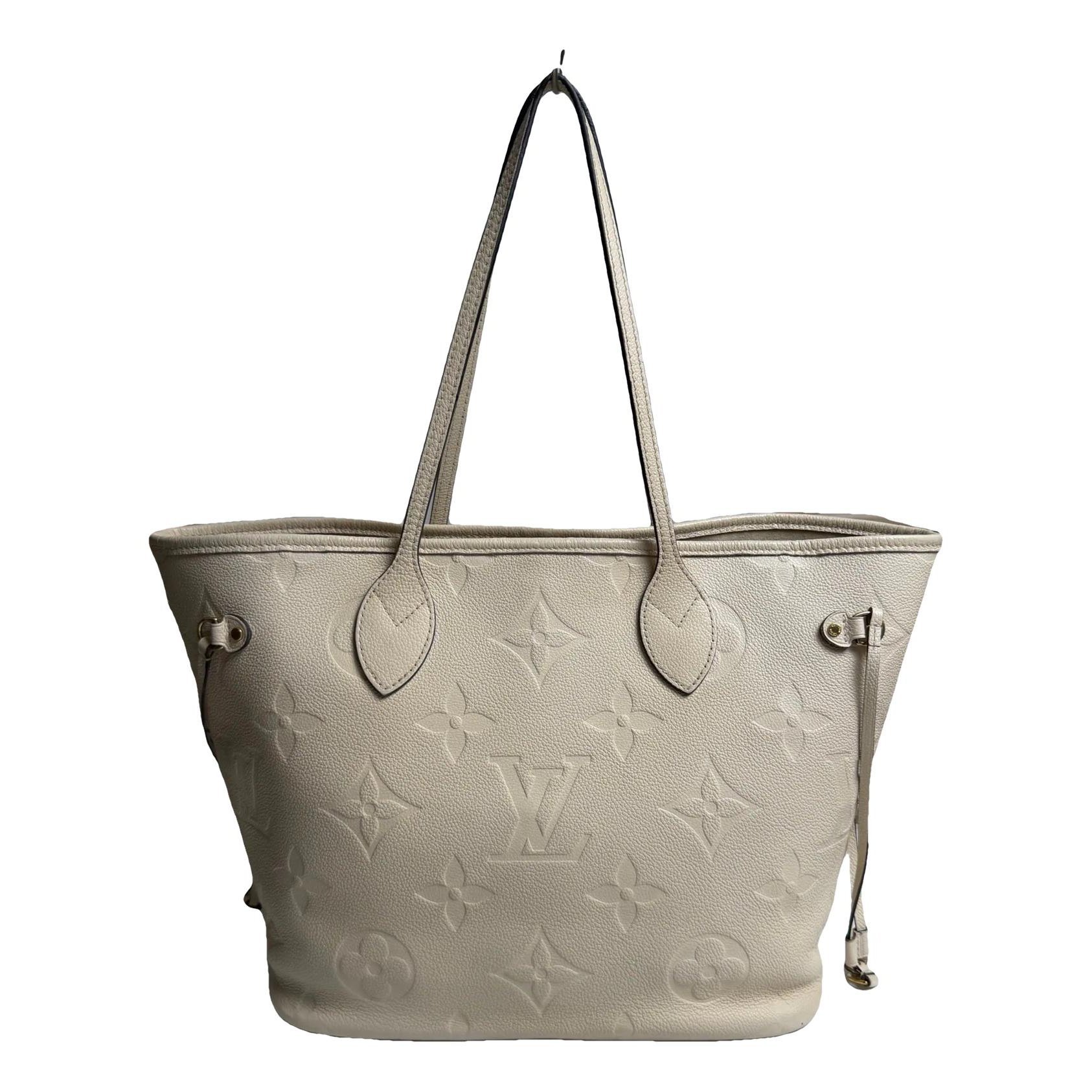 Neverfull leather tote