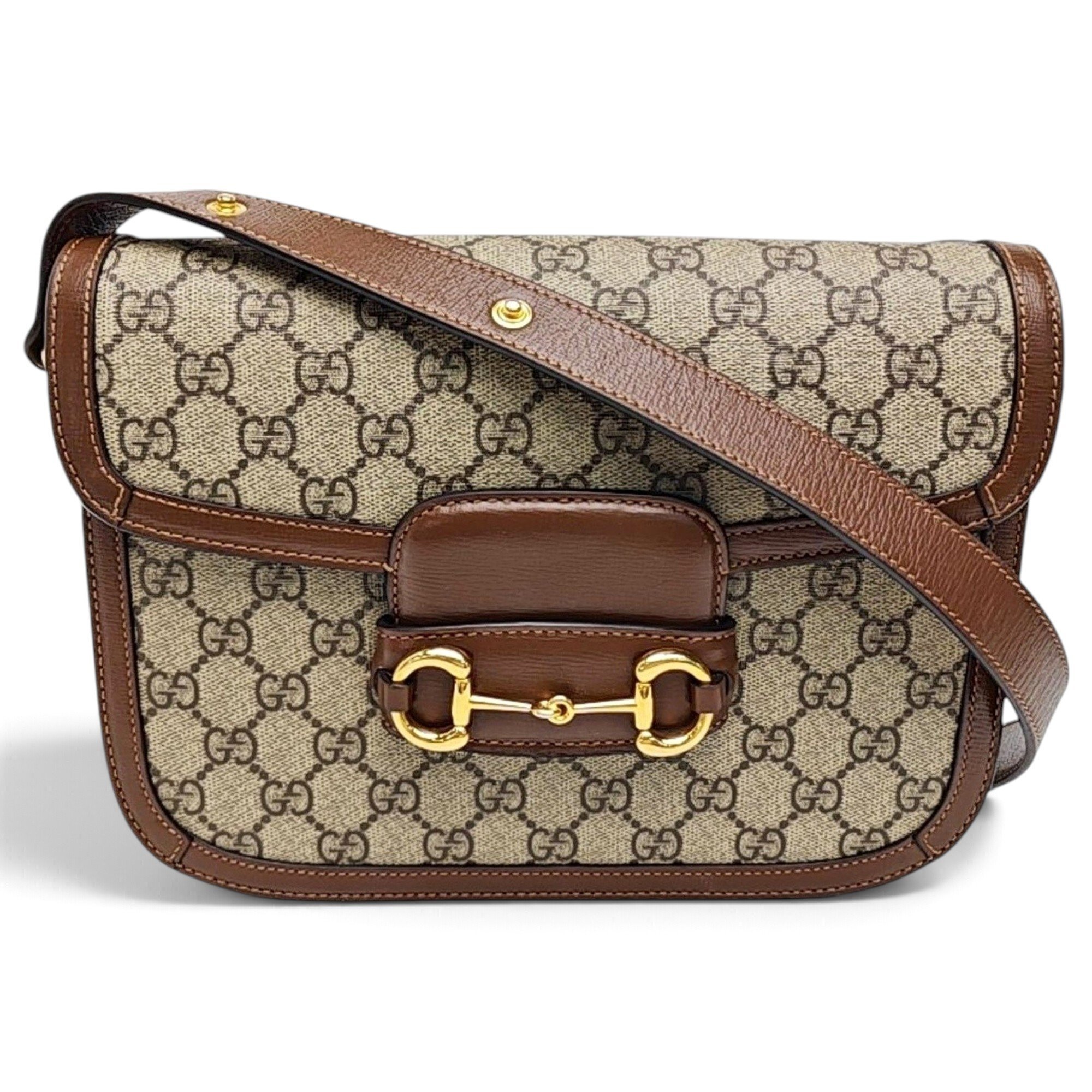 Handle Horsebit 1955 leather handbag