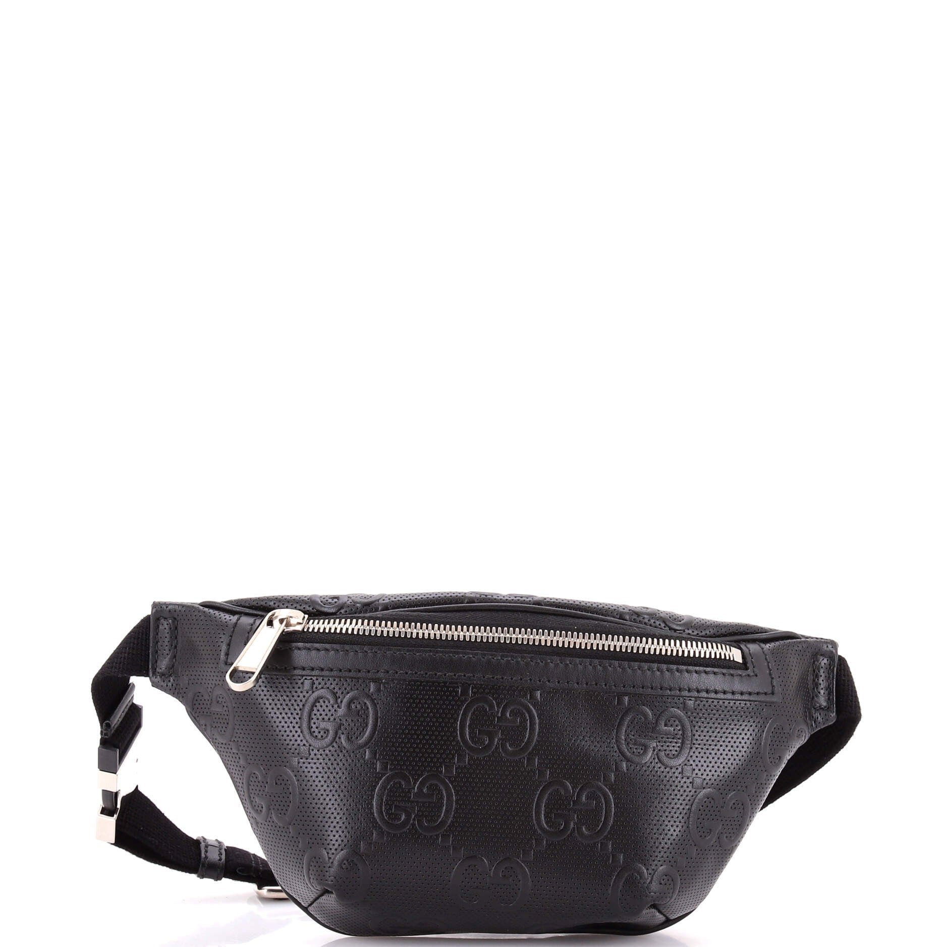 Belt Bag GG Embossed Perforated Leather Small