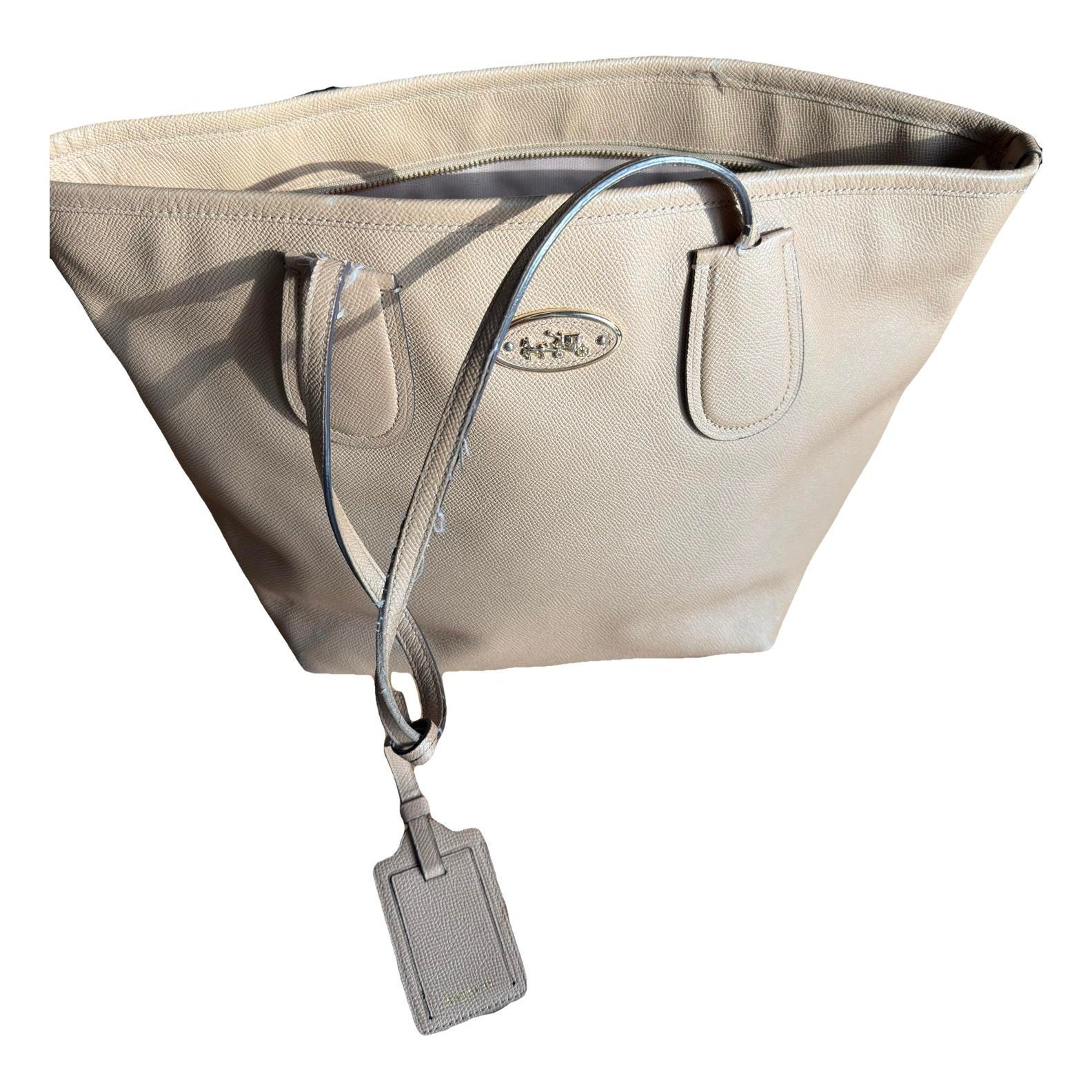 CITY ZIP TOTE leather bag