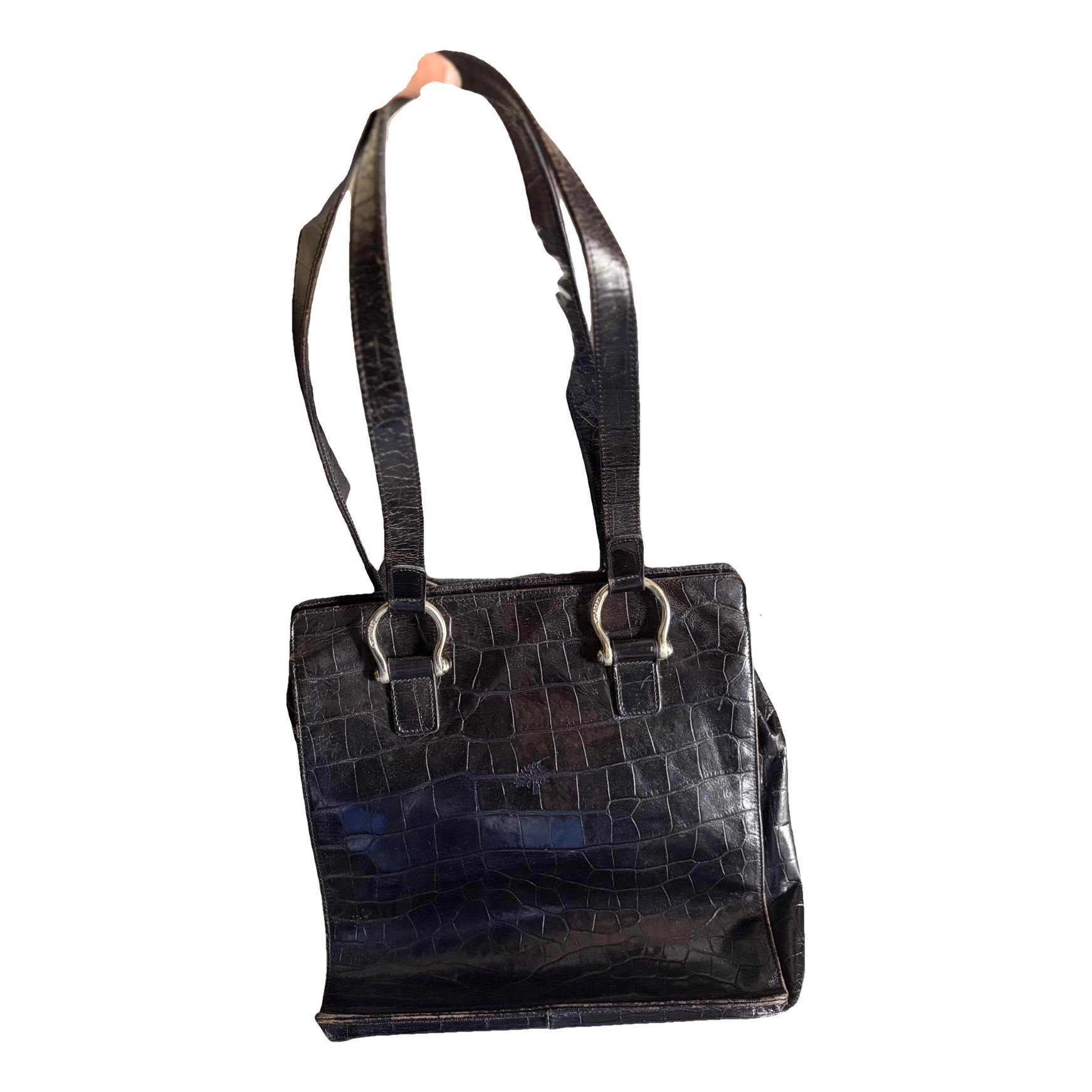 Leather handbag