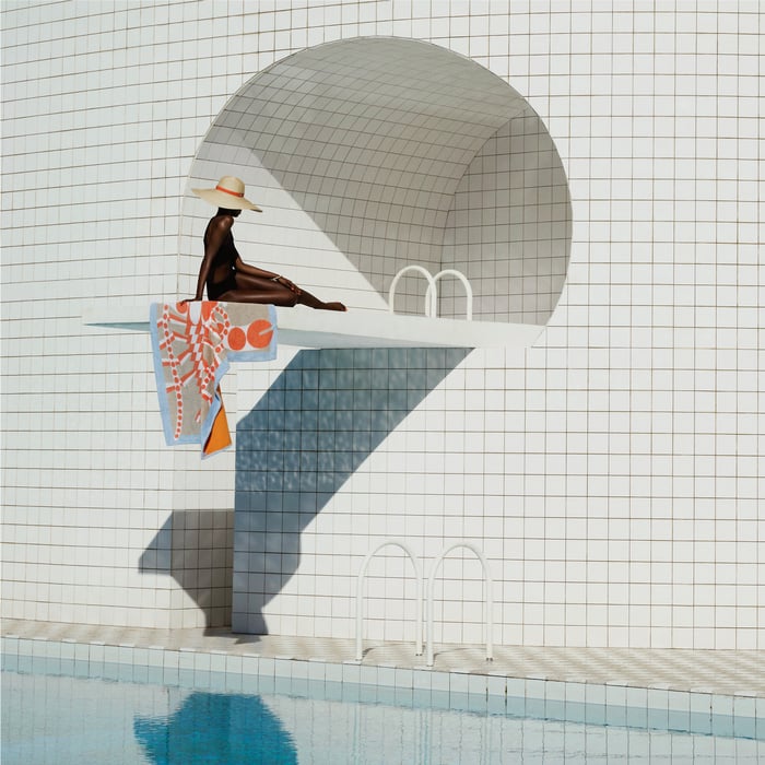 Pince-moi Beach Towel