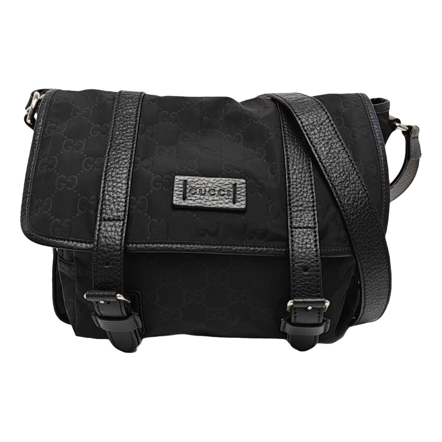 GG Marmont Zip Messenger cloth handbag