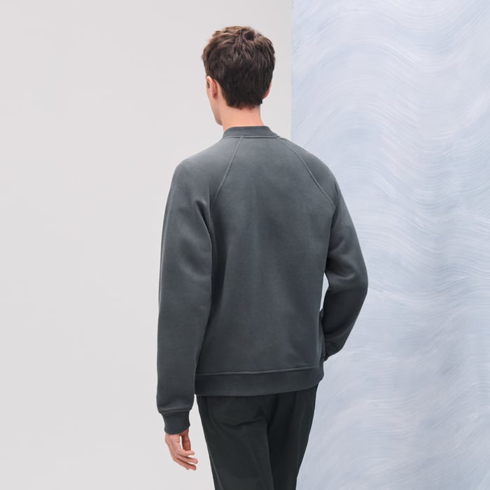 Orage Varsity Jacket With Clou De Selle Detail