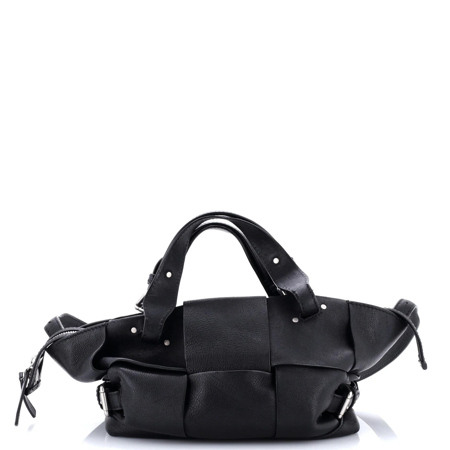 Leather satchel