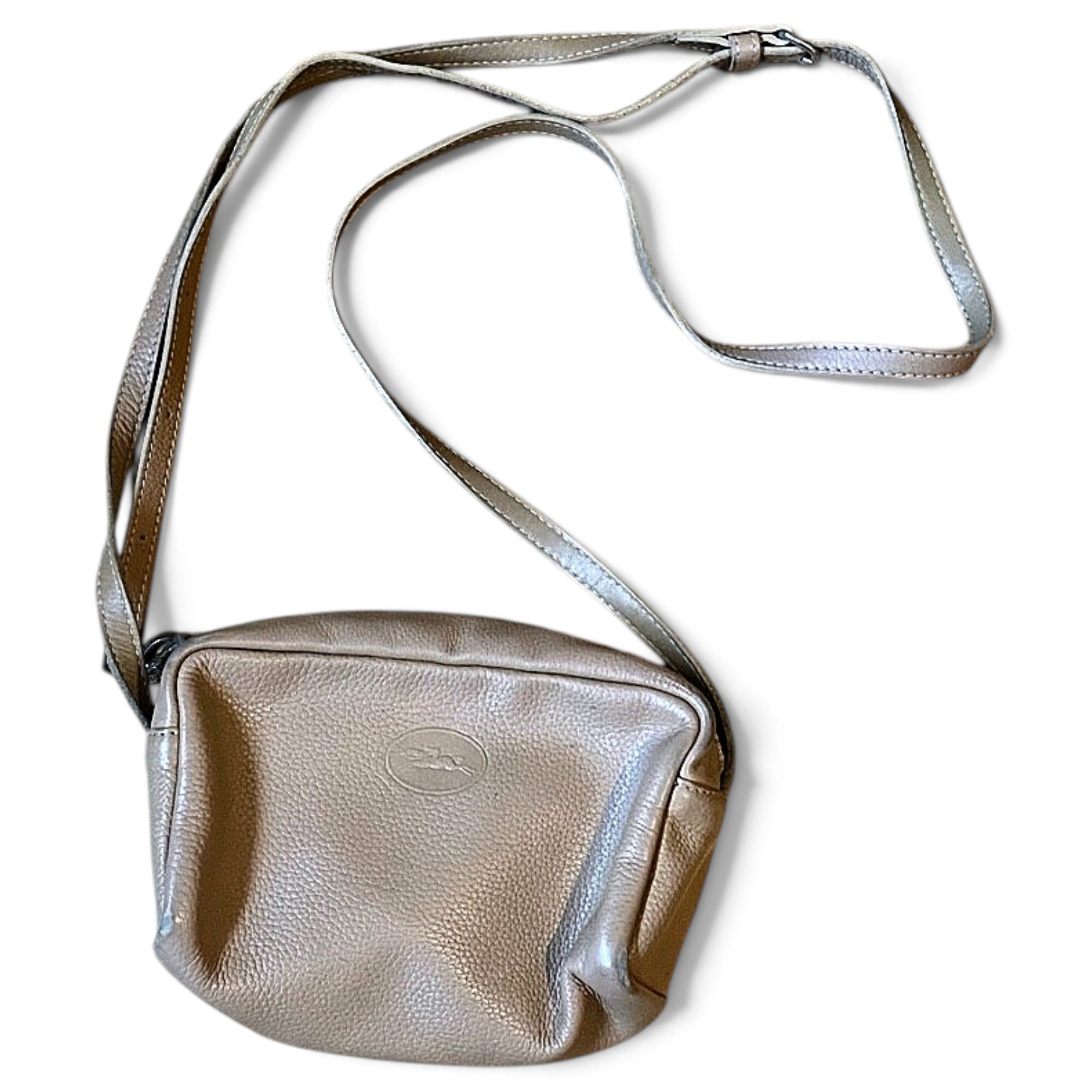 Leather crossbody bag
