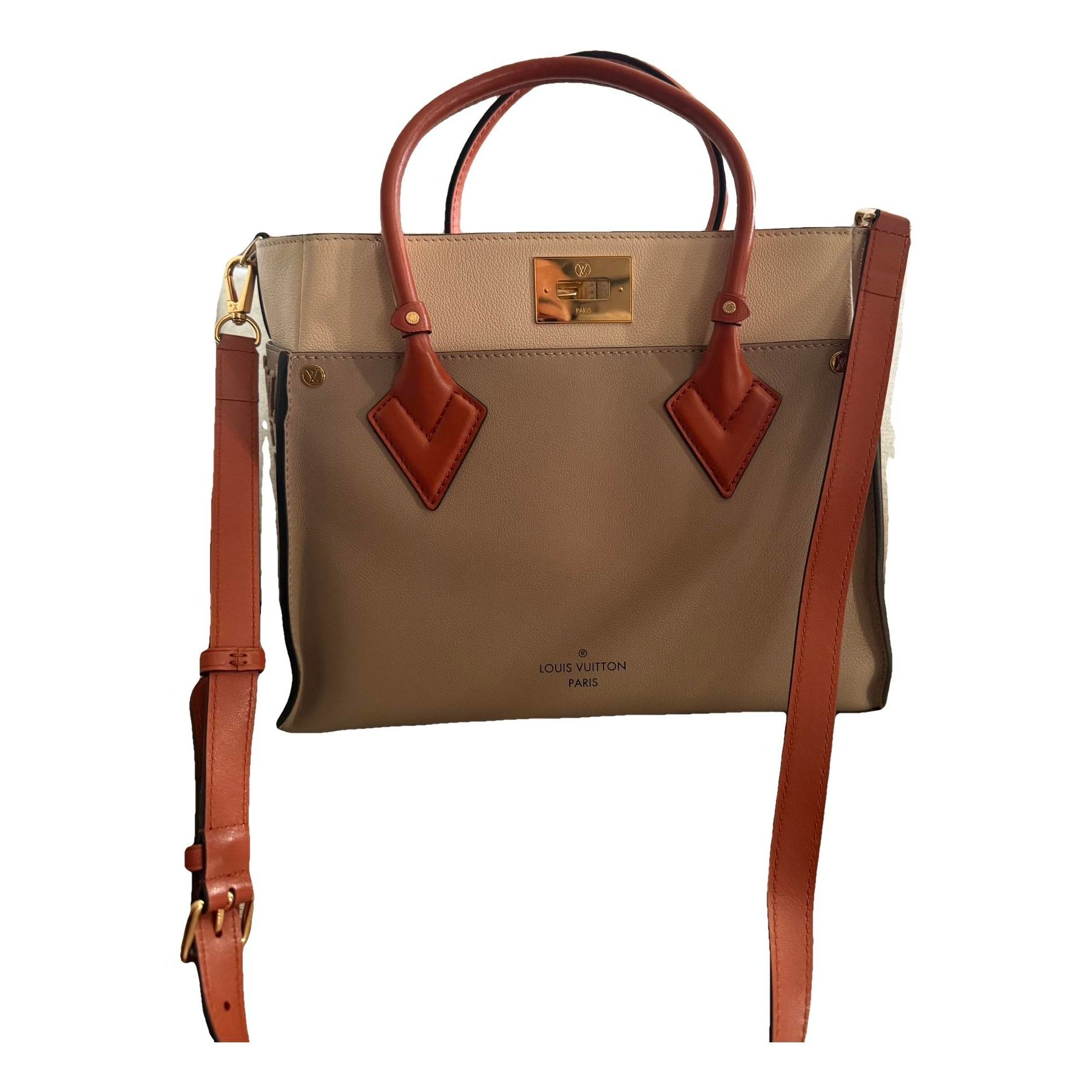 On My Side leather handbag