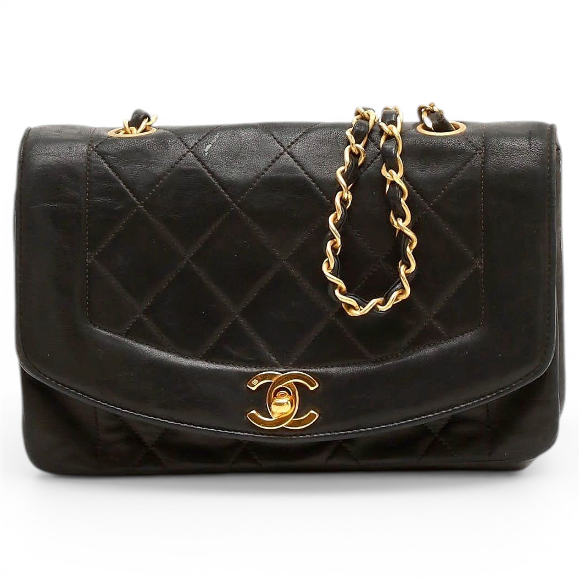 Diana leather handbag