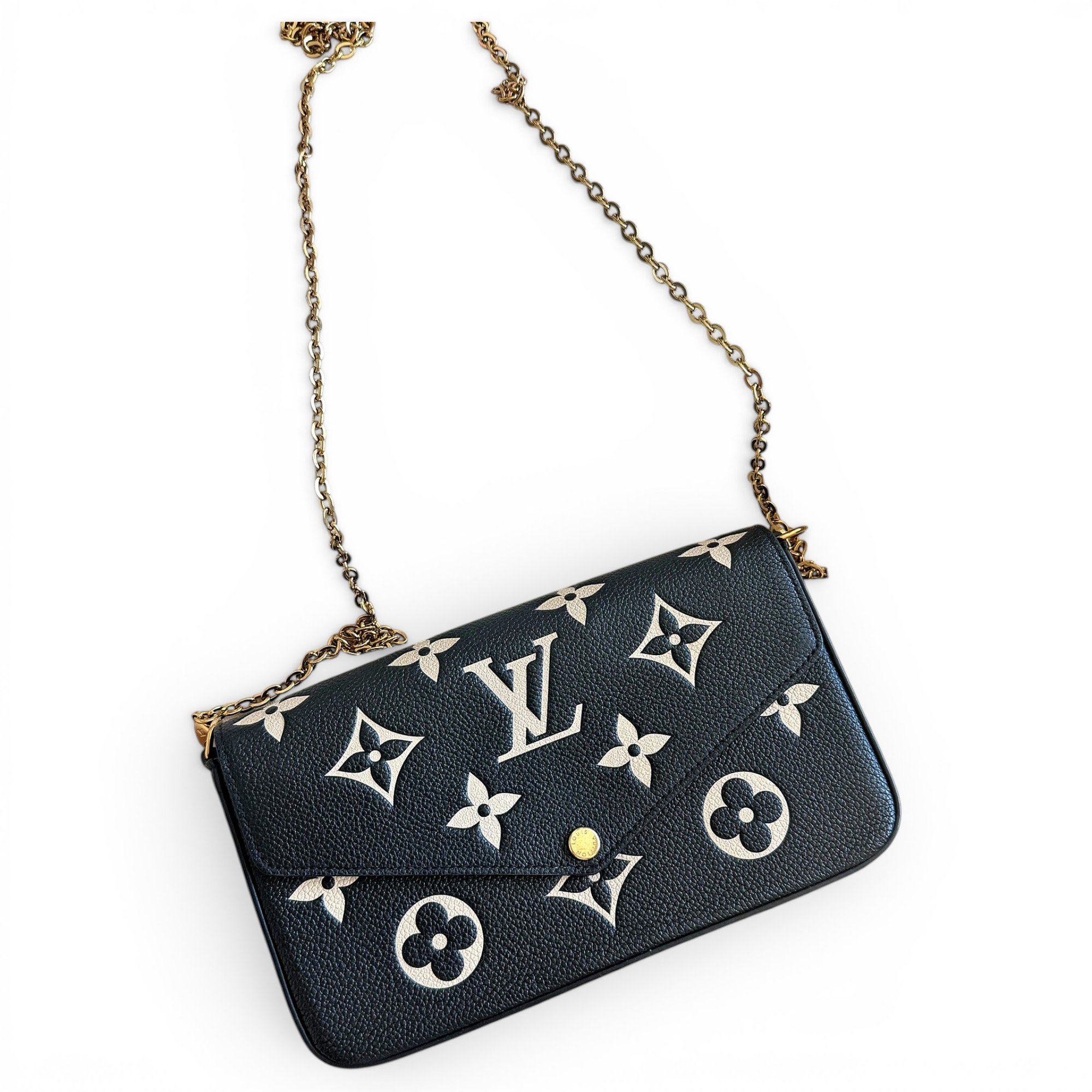 Félicie leather crossbody bag