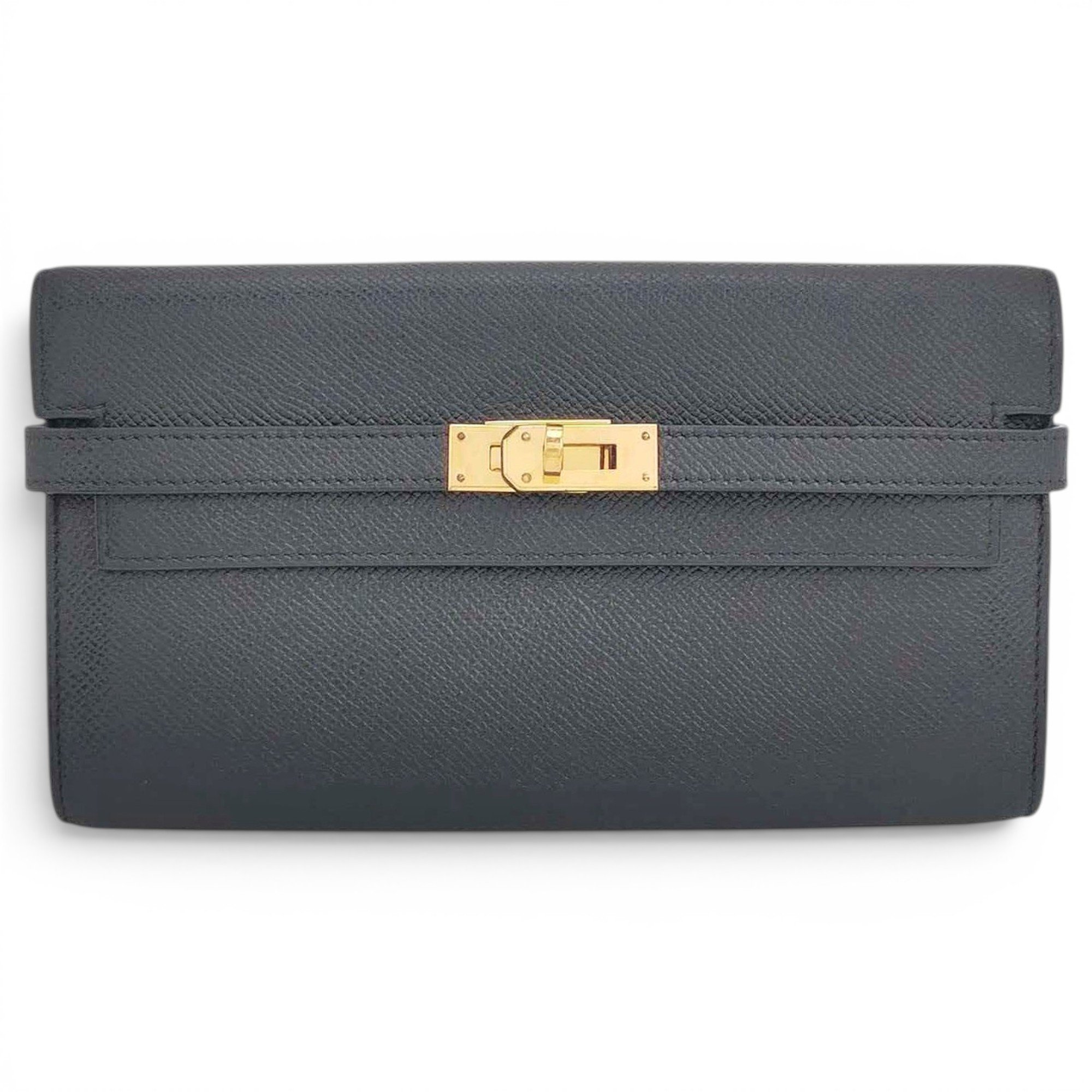 Kelly to go leather clutch bag