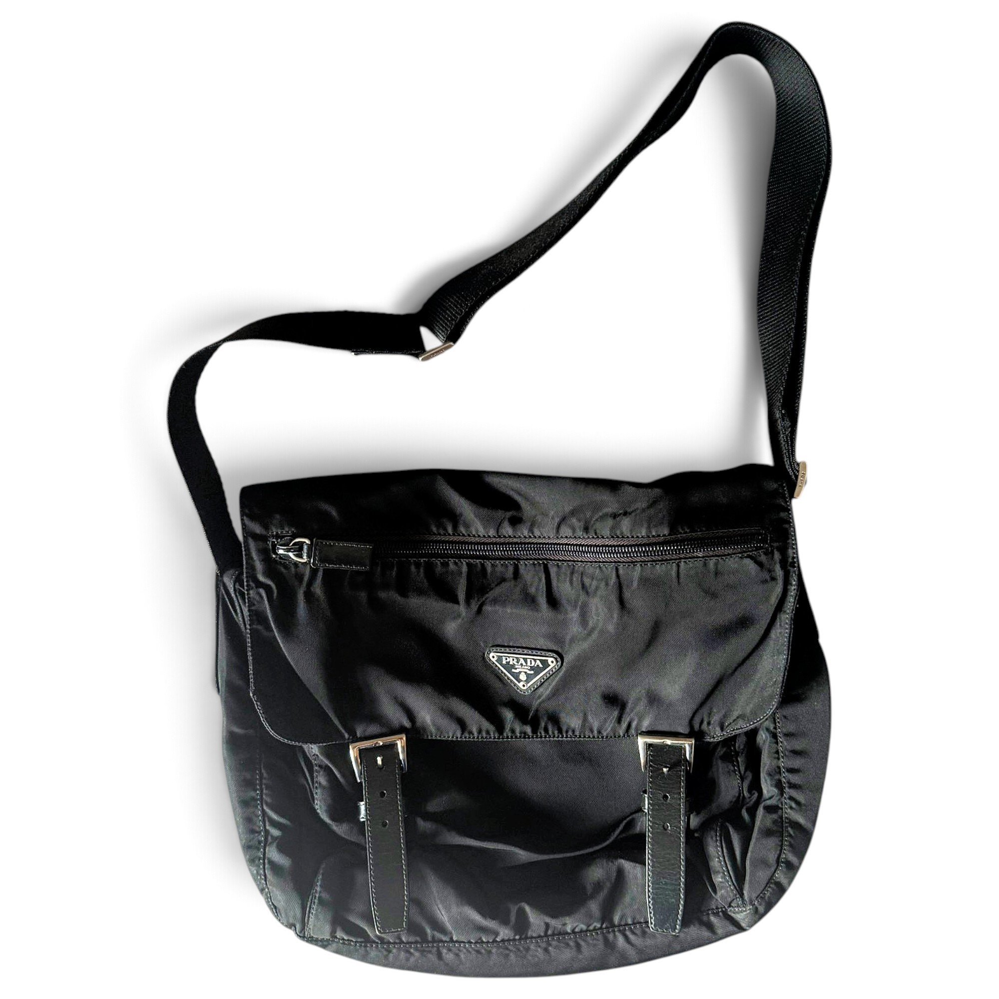 Re-Nylon crossbody bag