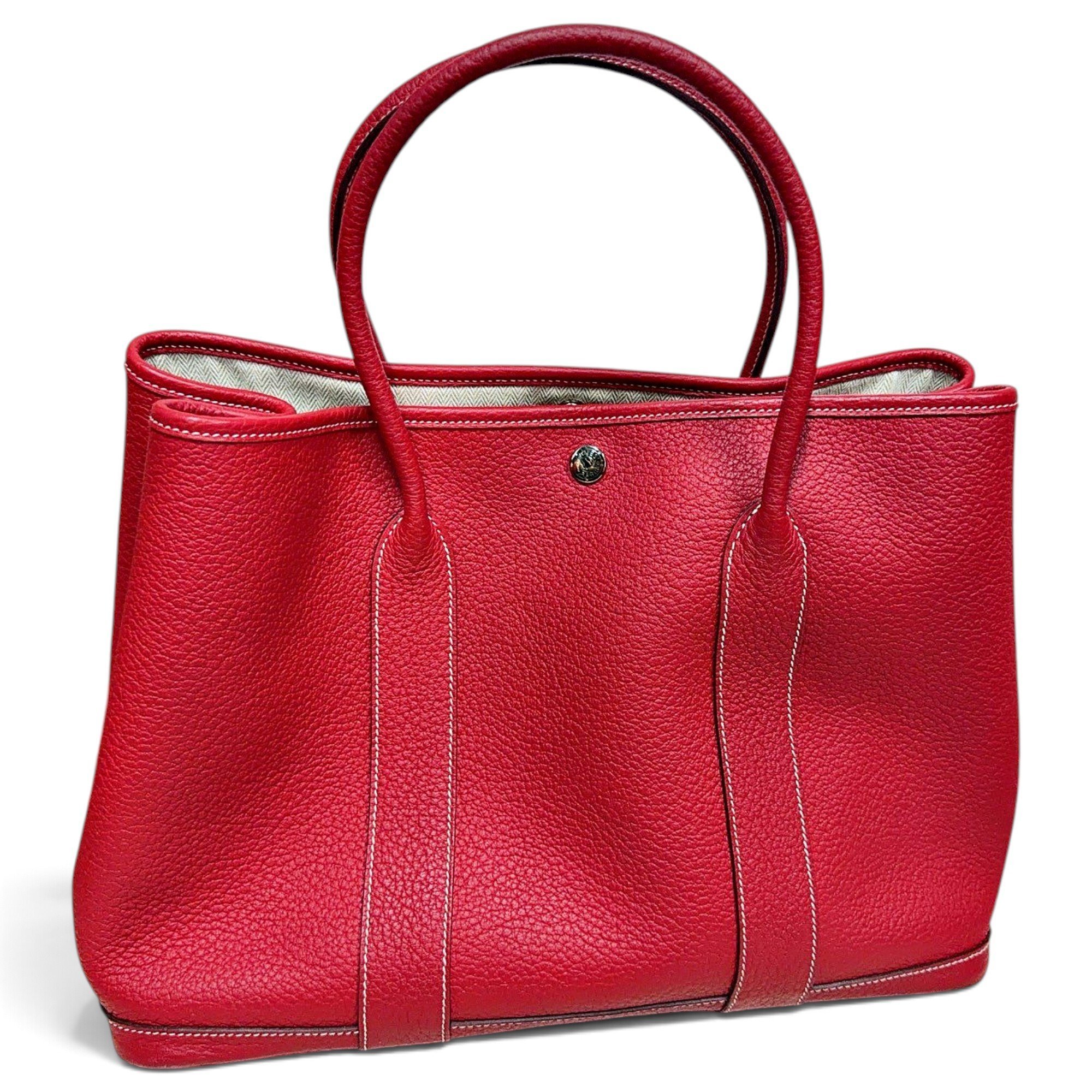 Garden Party leather tote