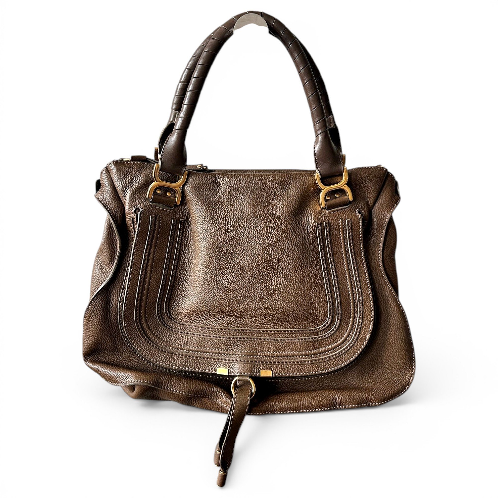 Marcie leather handbag