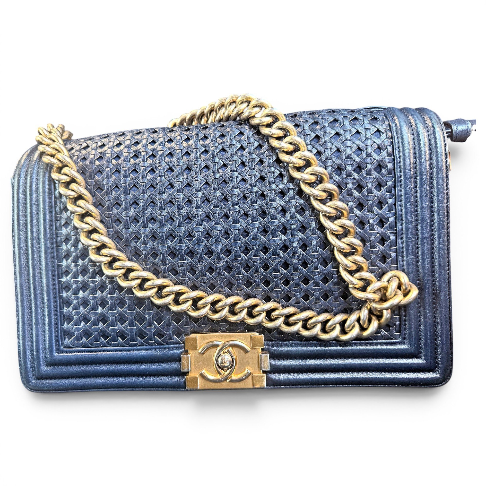 Boy leather handbag