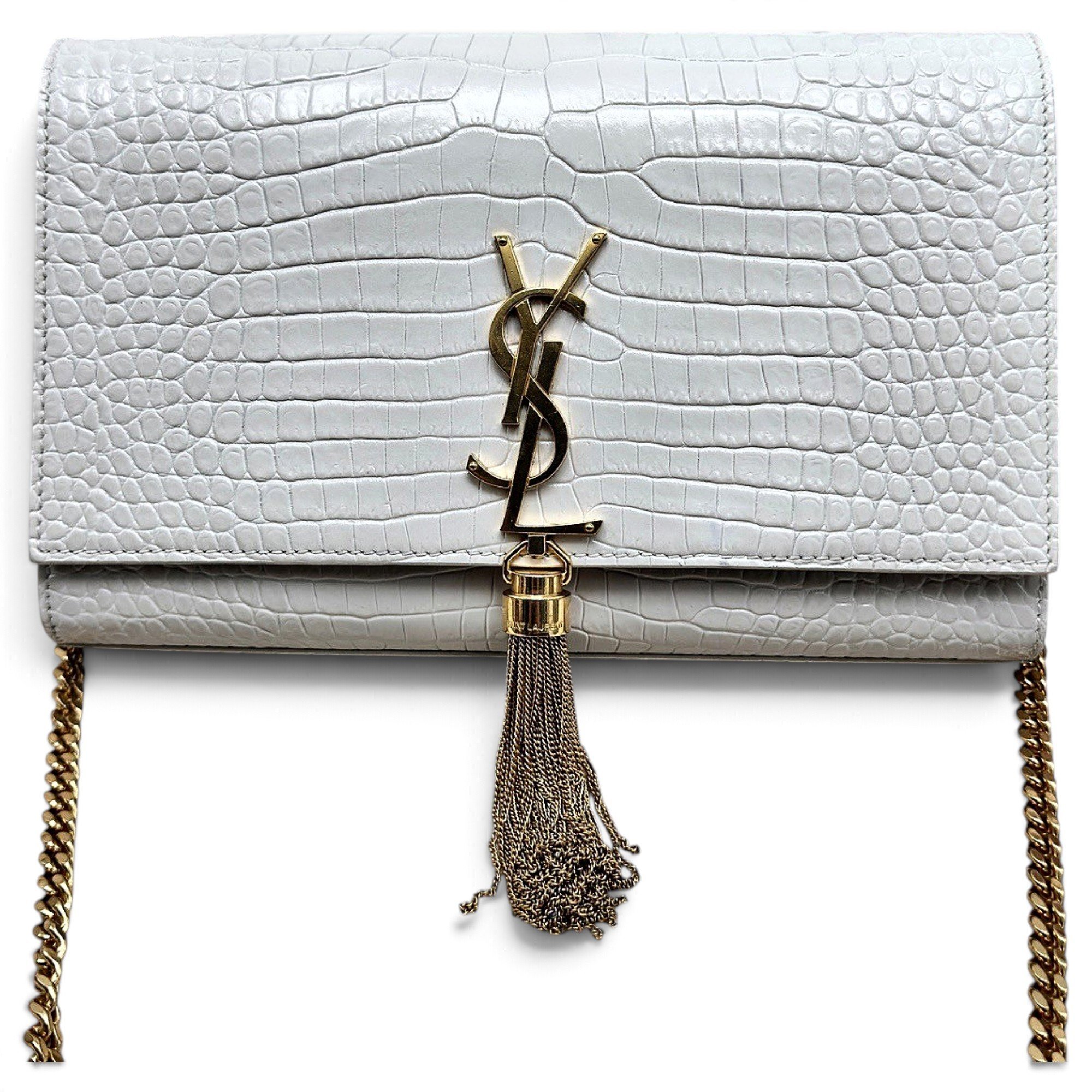 Pompom Kate leather handbag