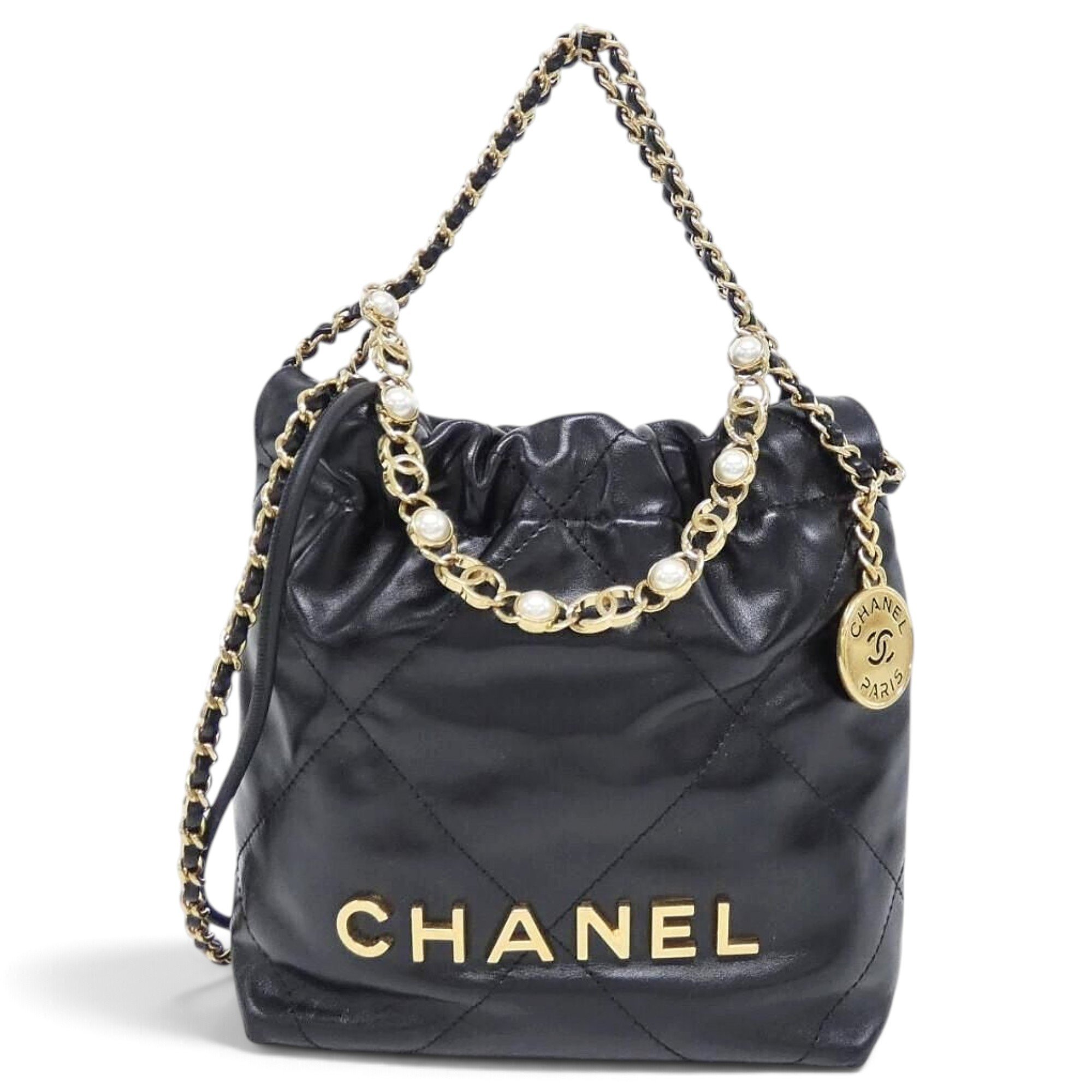 Chanel 22 leather handbag