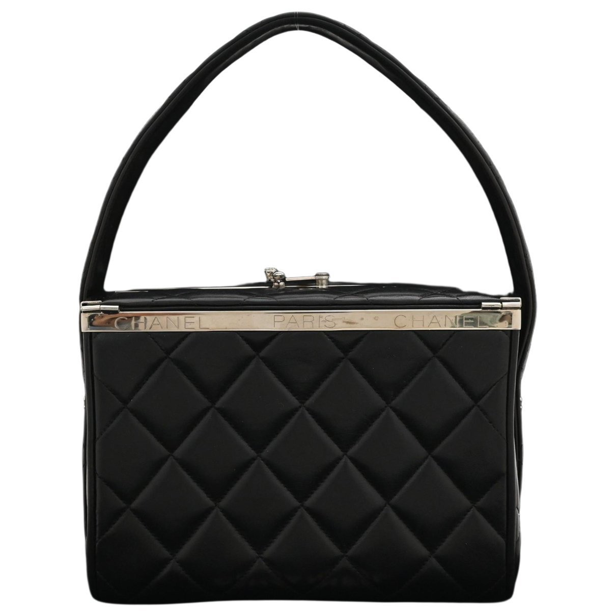 Leather vanity case