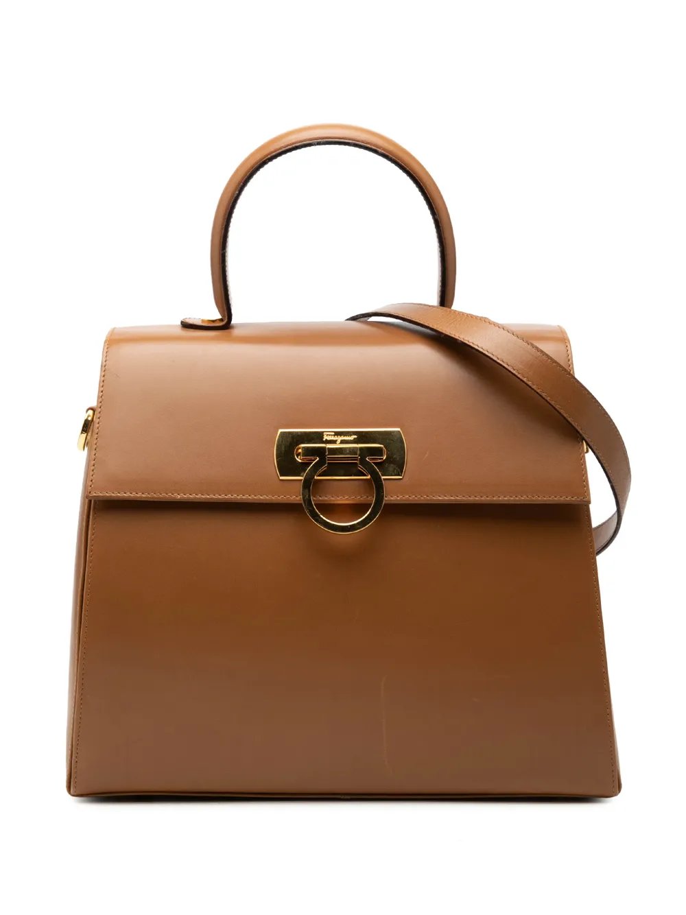 2000-2026 Small Leather Gancini Iconic Top Handle Bag satchel
