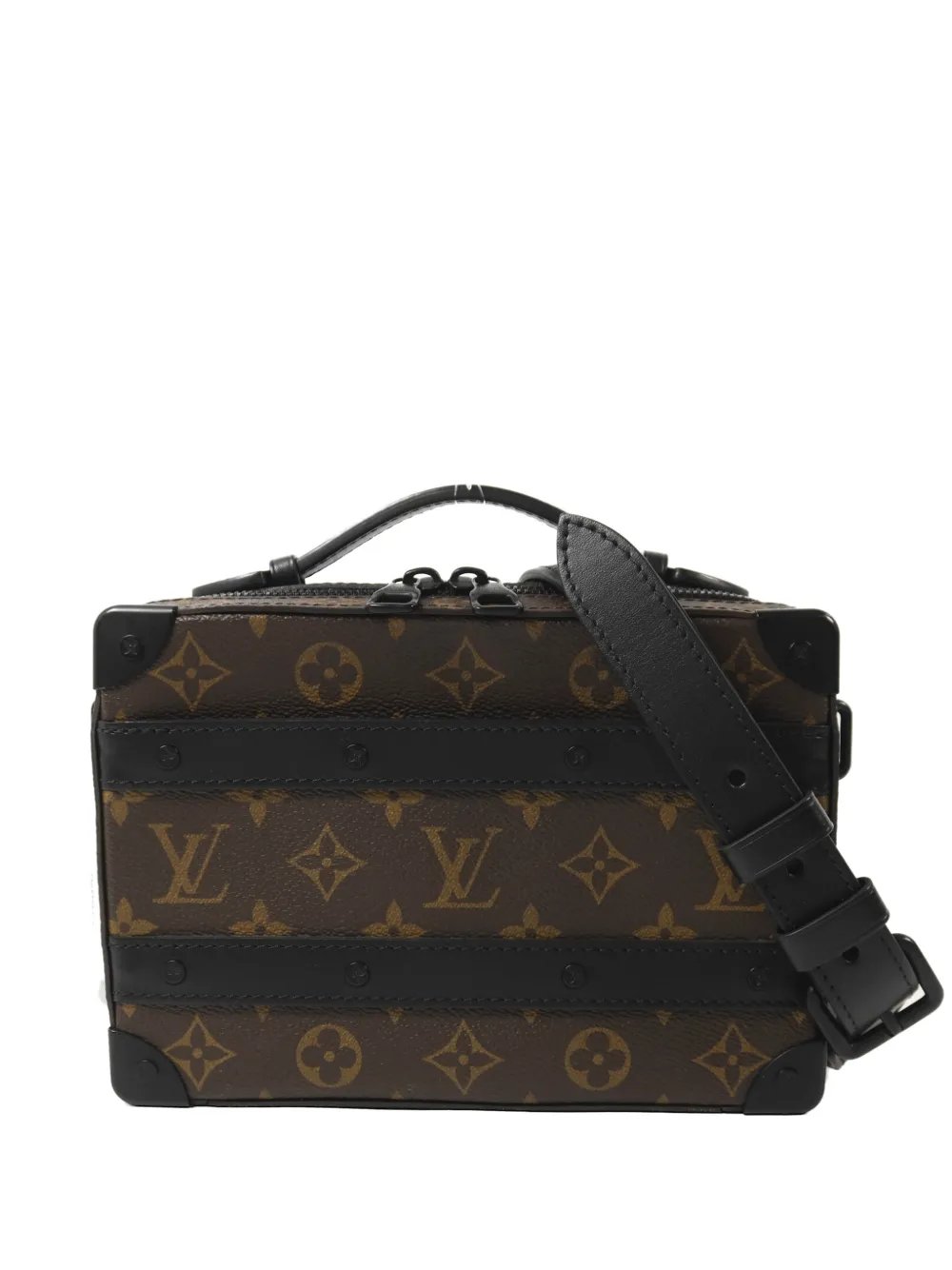 Handle Soft Trunk Monogram Macassar tote bag