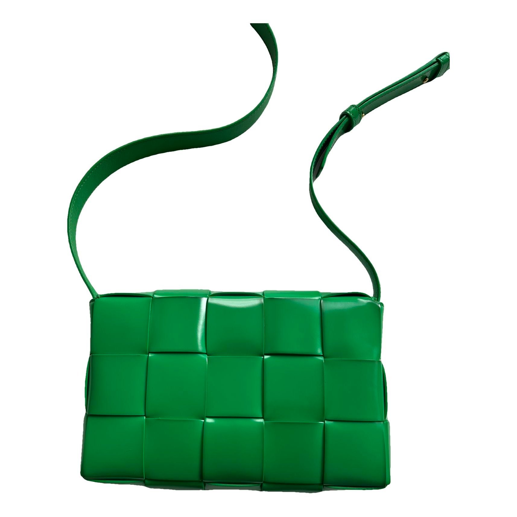 Cassette leather crossbody bag
