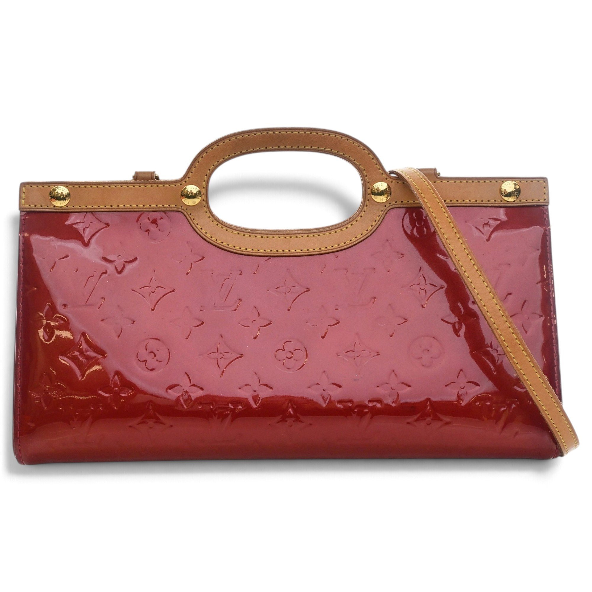 Roxbury patent leather tote