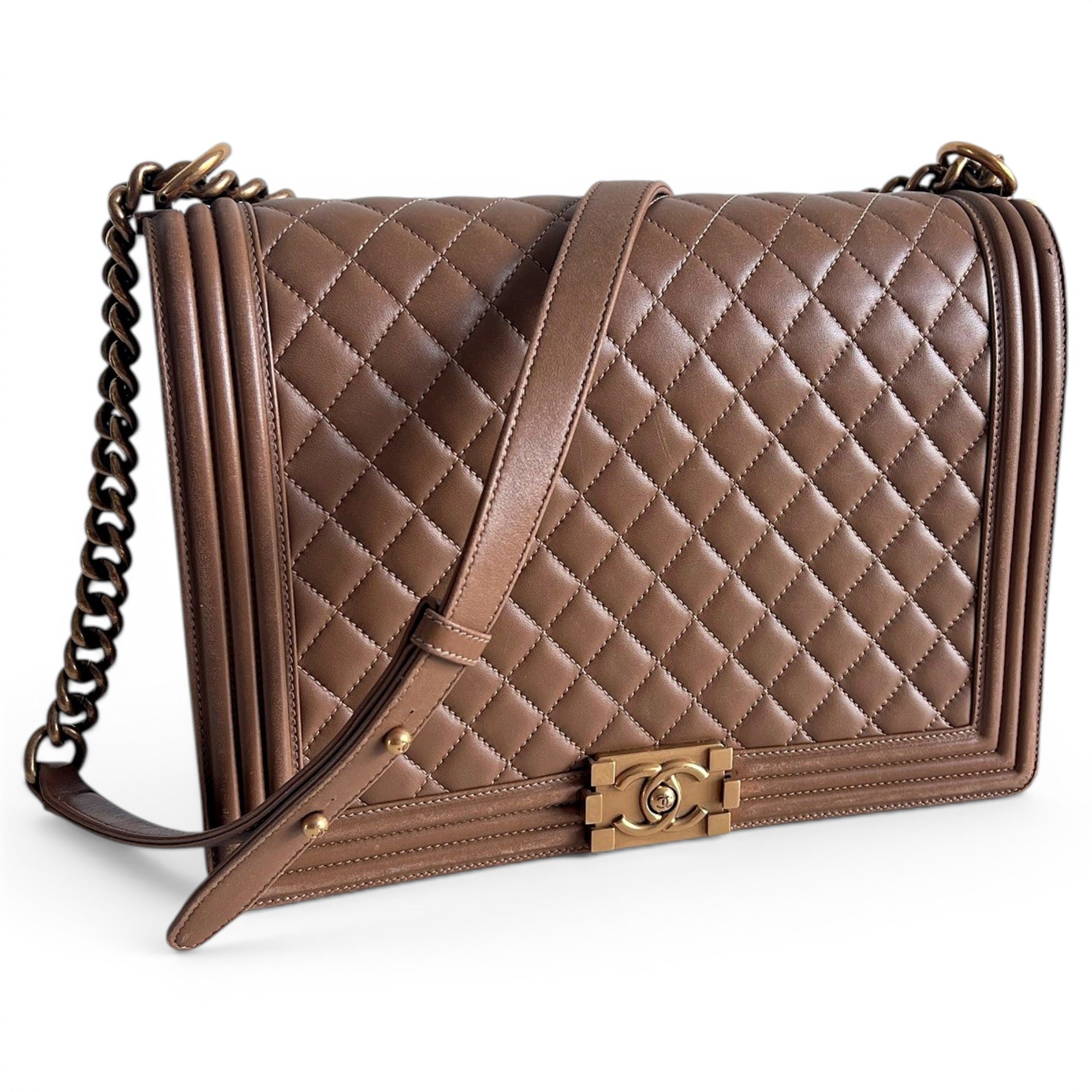 Boy leather handbag