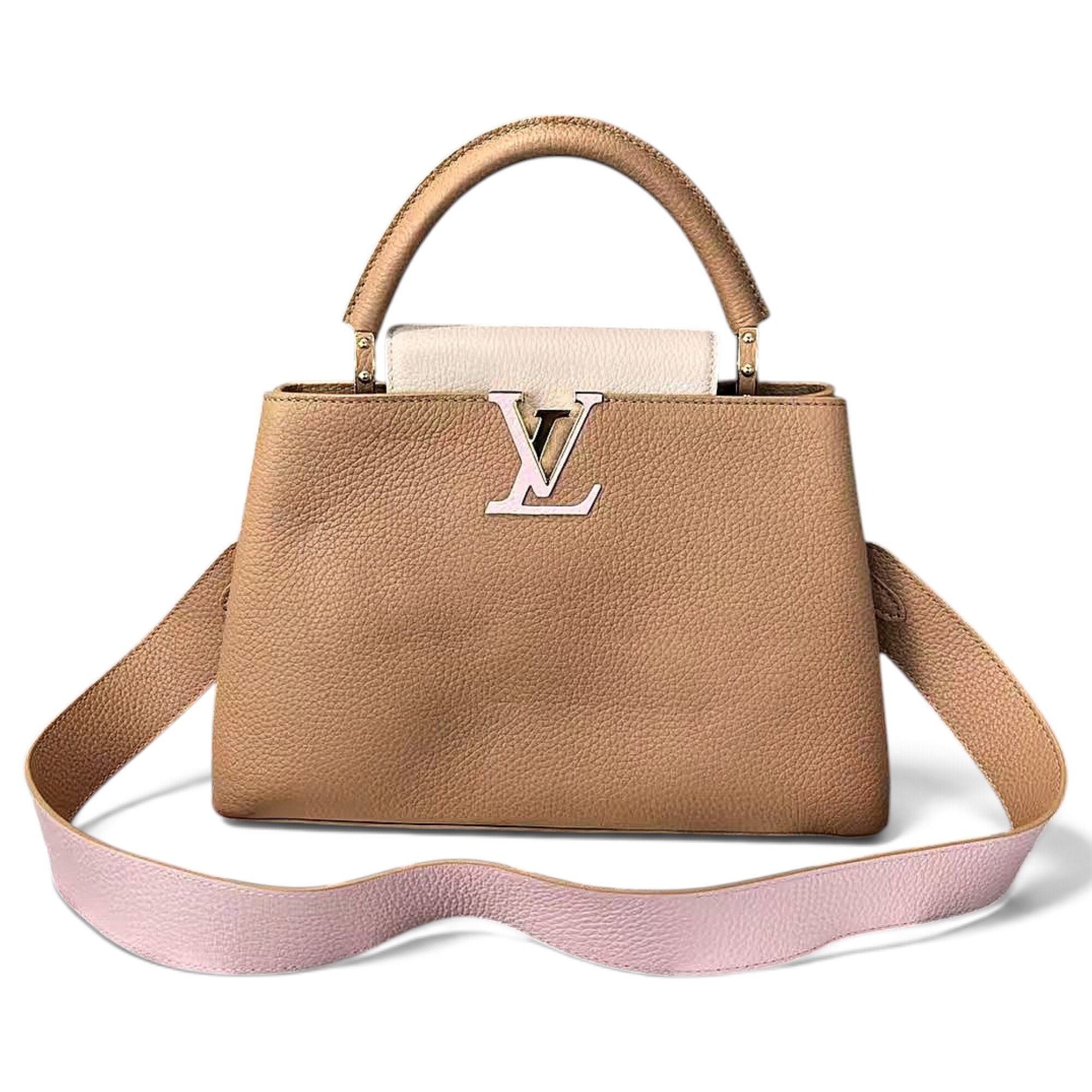 Capucines leather handbag