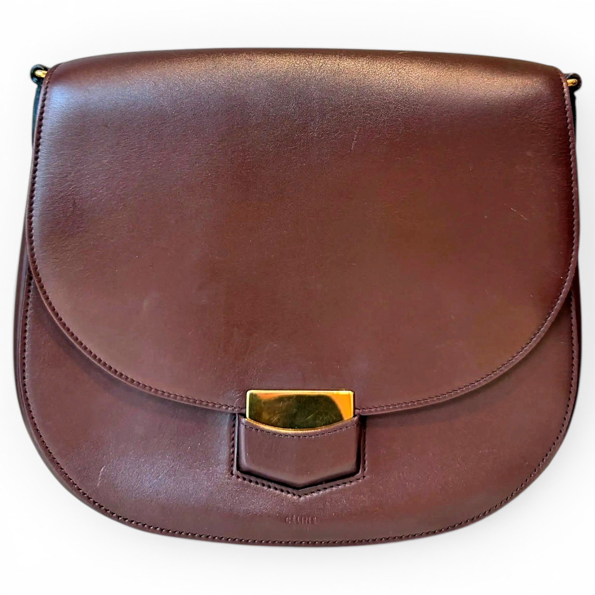 Celine Trotteur leather handbag