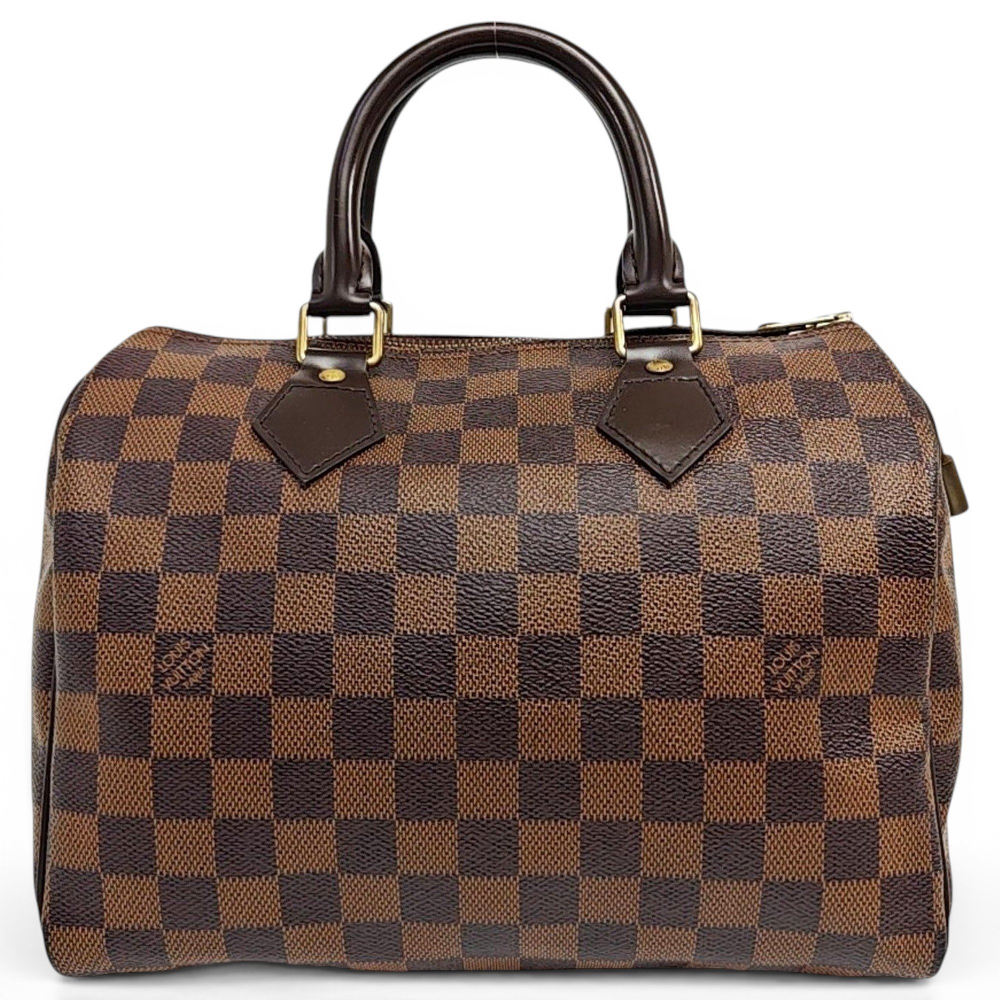 Nano Speedy / Mini HL leather handbag