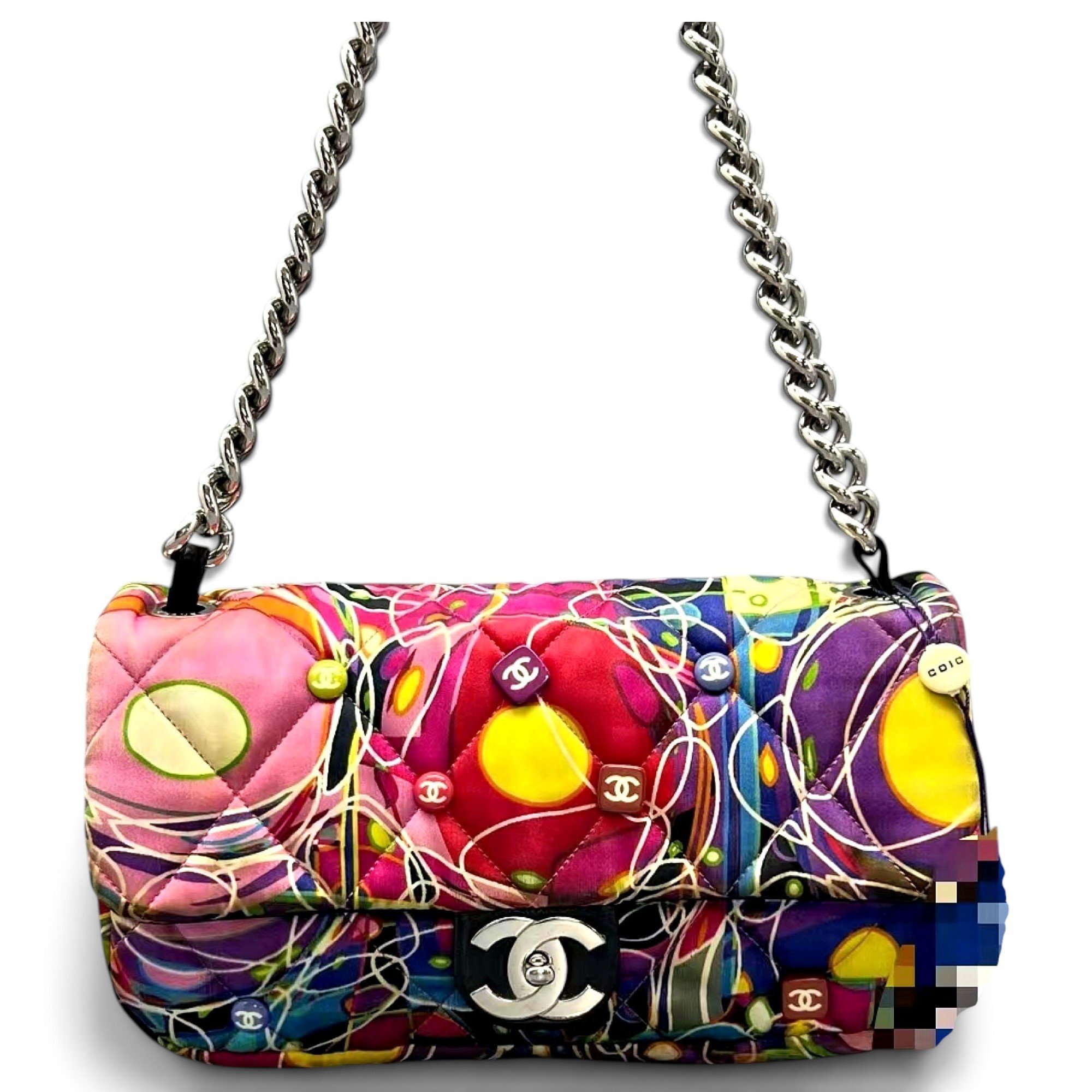 Timeless/Classique silk handbag