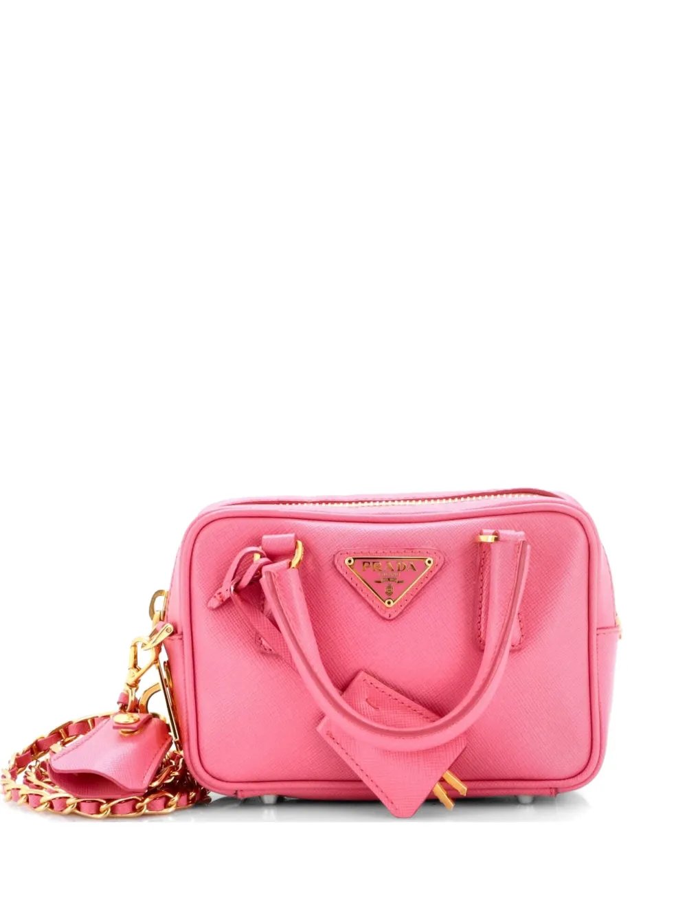 Bauletto Bag Saffiano Leather Mini crossbody bag