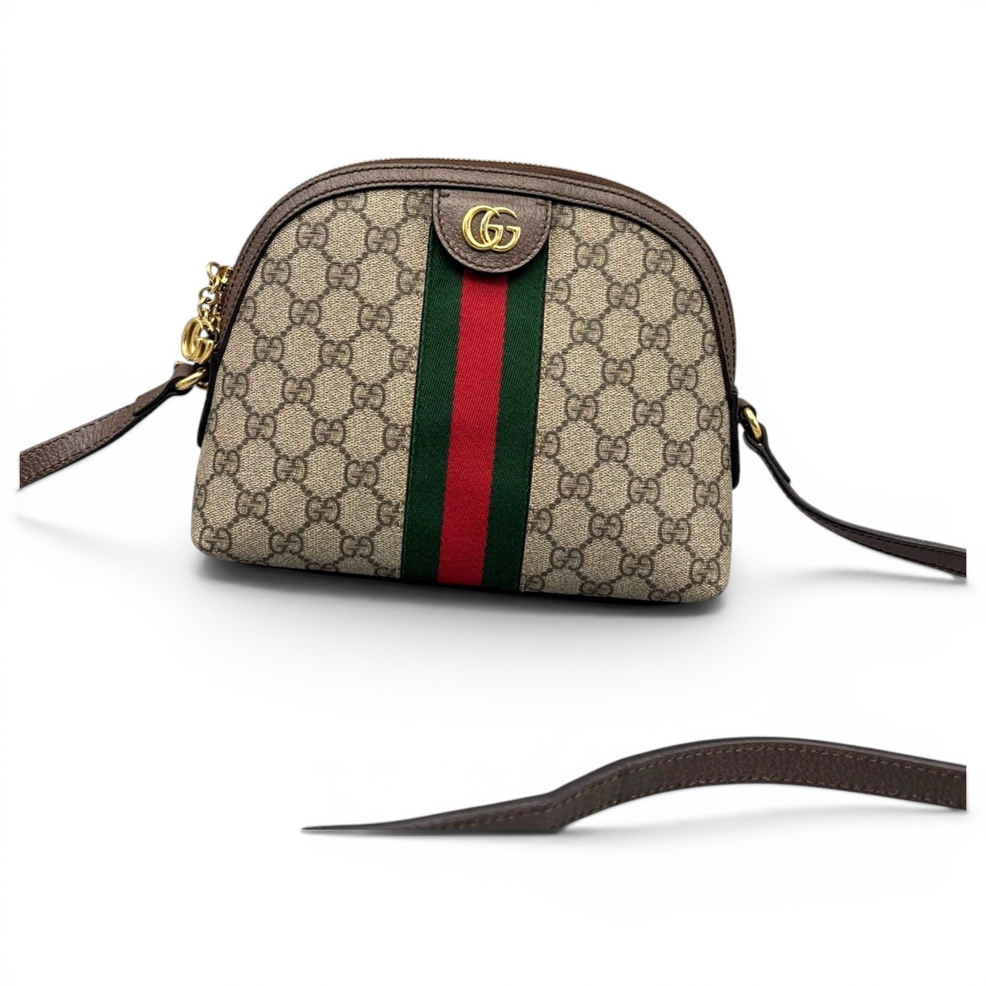 Ophidia Dome cloth handbag