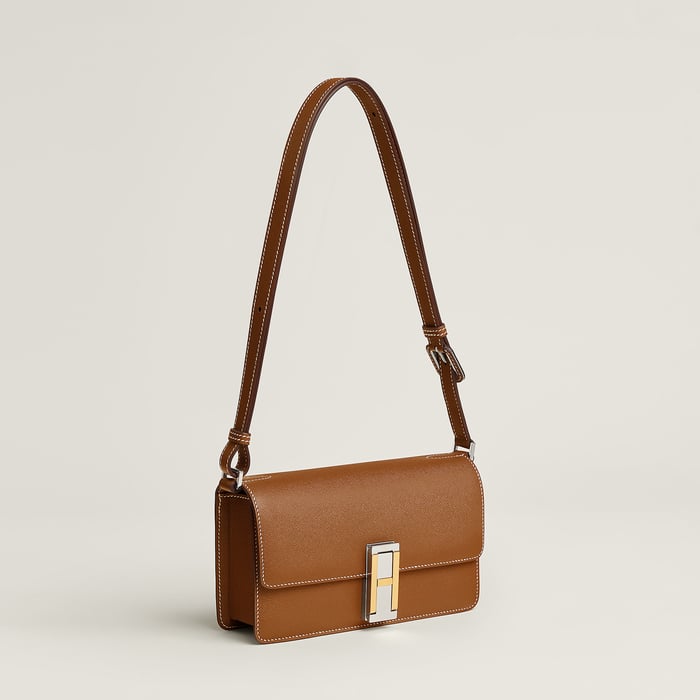 Gold Mallette Bag