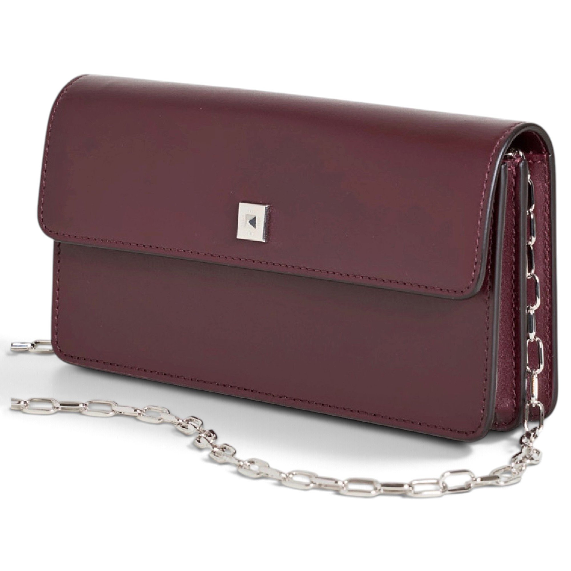 Max Mara Max Mara Atelier leather clutch bag