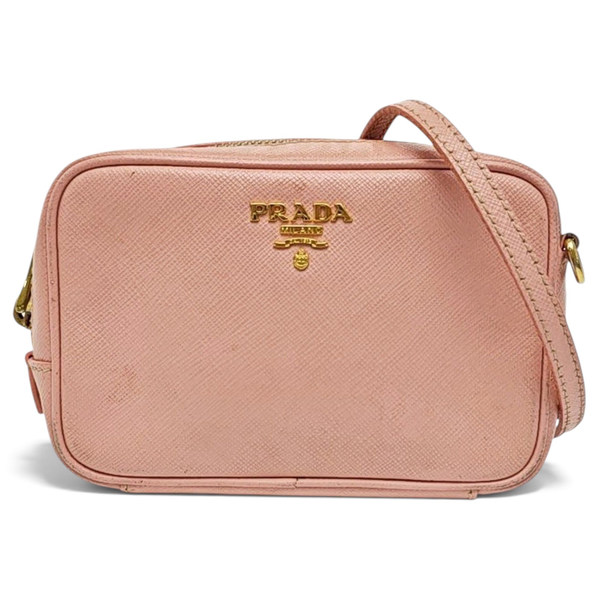 Diagramme leather crossbody bag