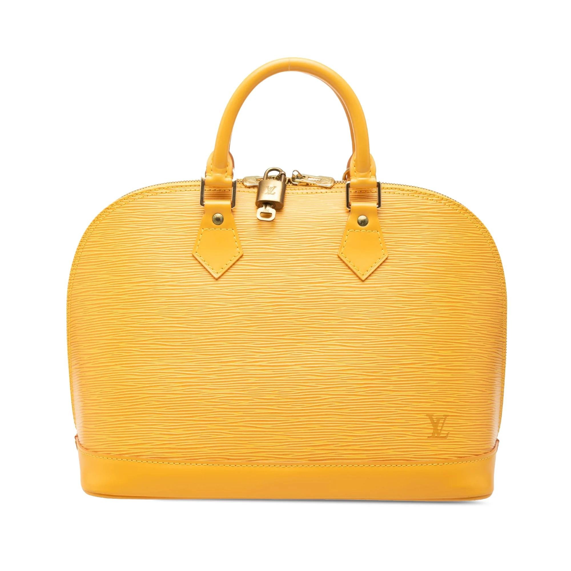 Alma leather handbag